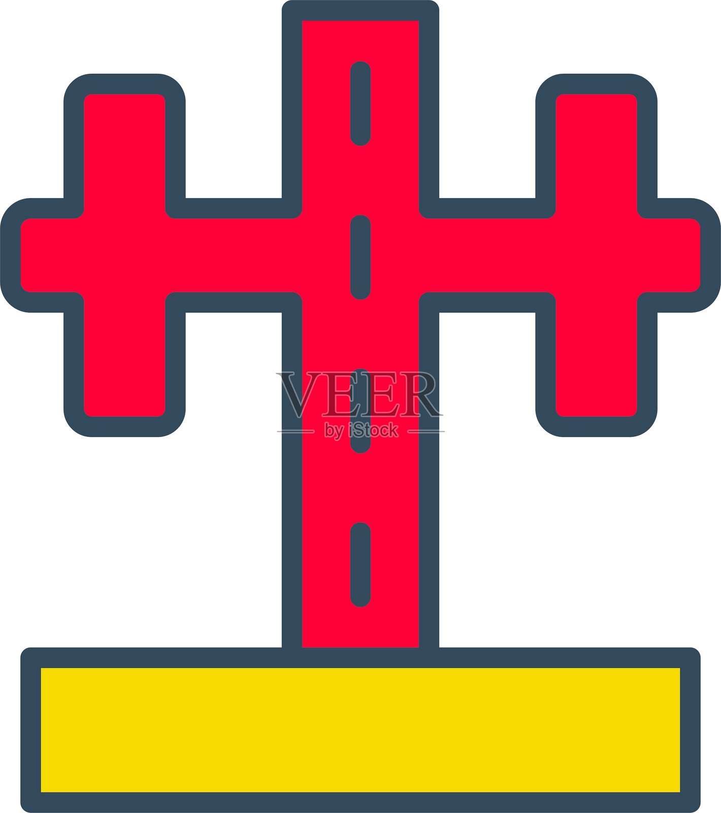 站立图标插画图片素材