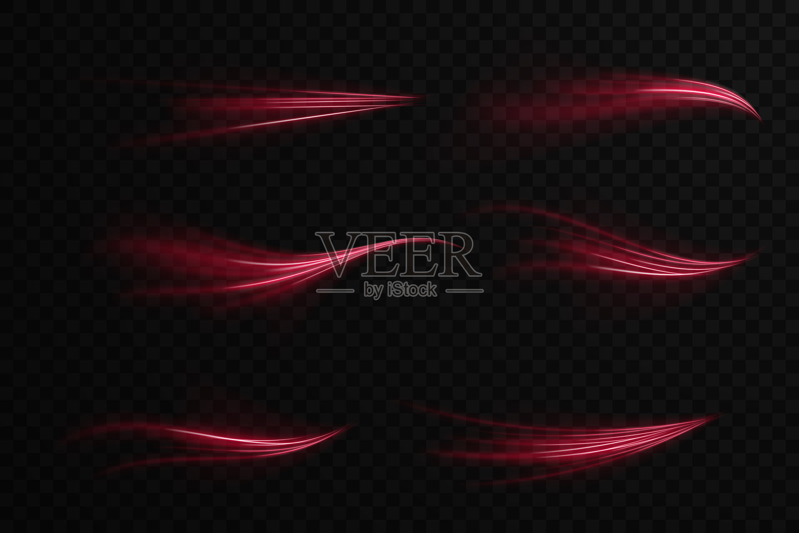 新鲜空气效果从无形的冷却源流出。旋转的条纹创造出恒定光线运动的错觉。圣诞风纹理为横幅和广告增添了光泽。旋转的光线模拟插画图片素材