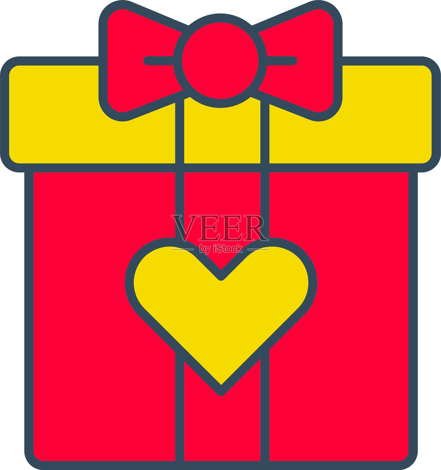 礼物图标插画图片素材