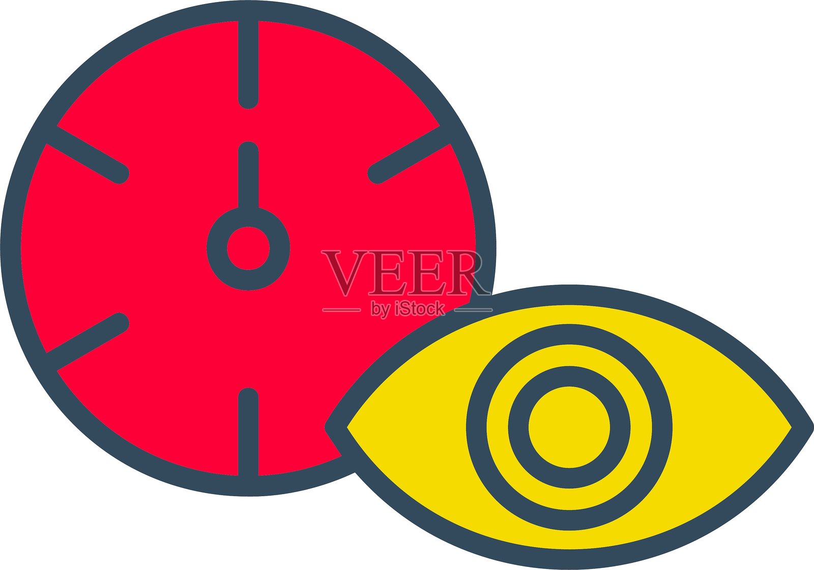 时间追踪图标插画图片素材