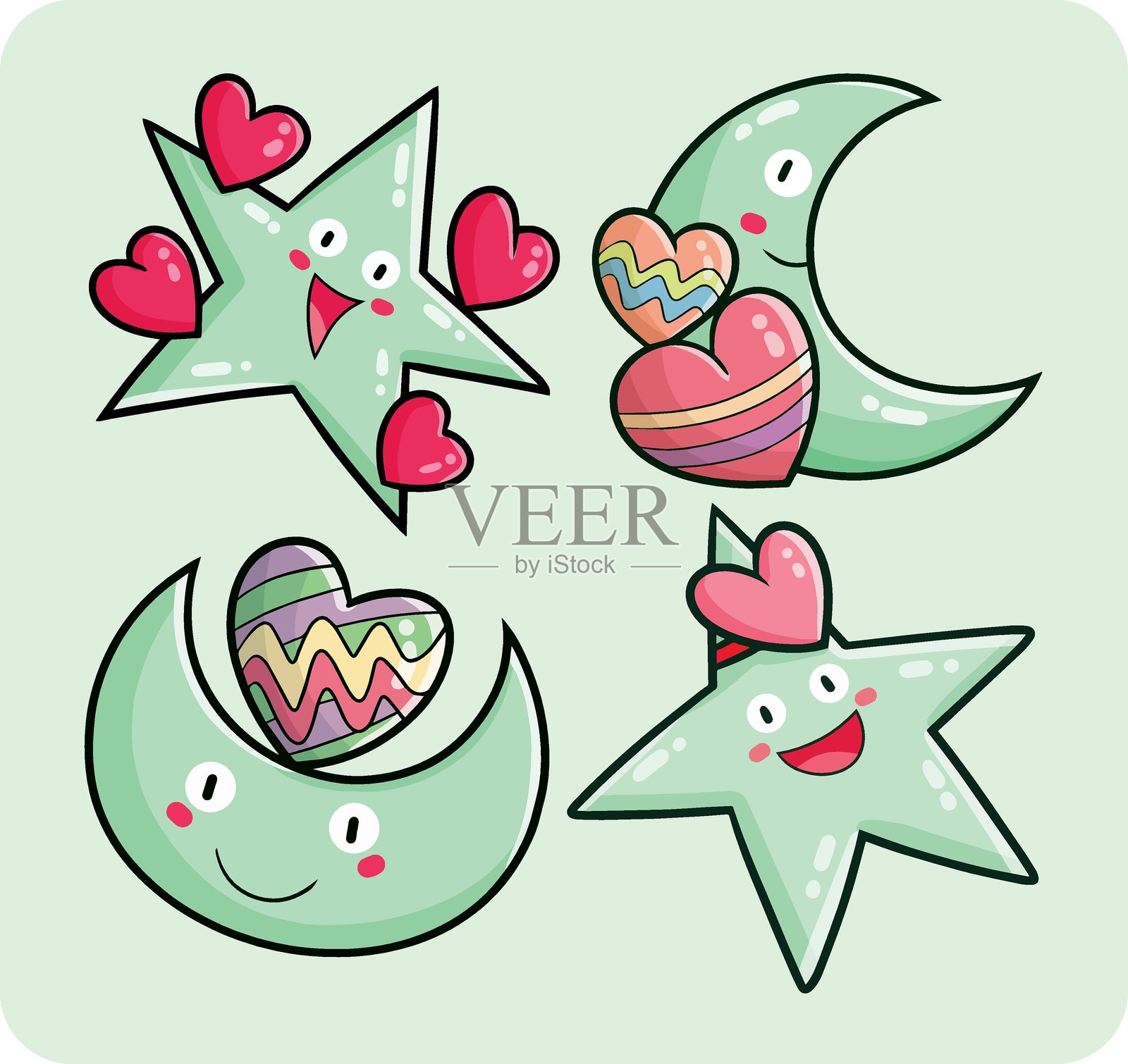 打印插画图片素材