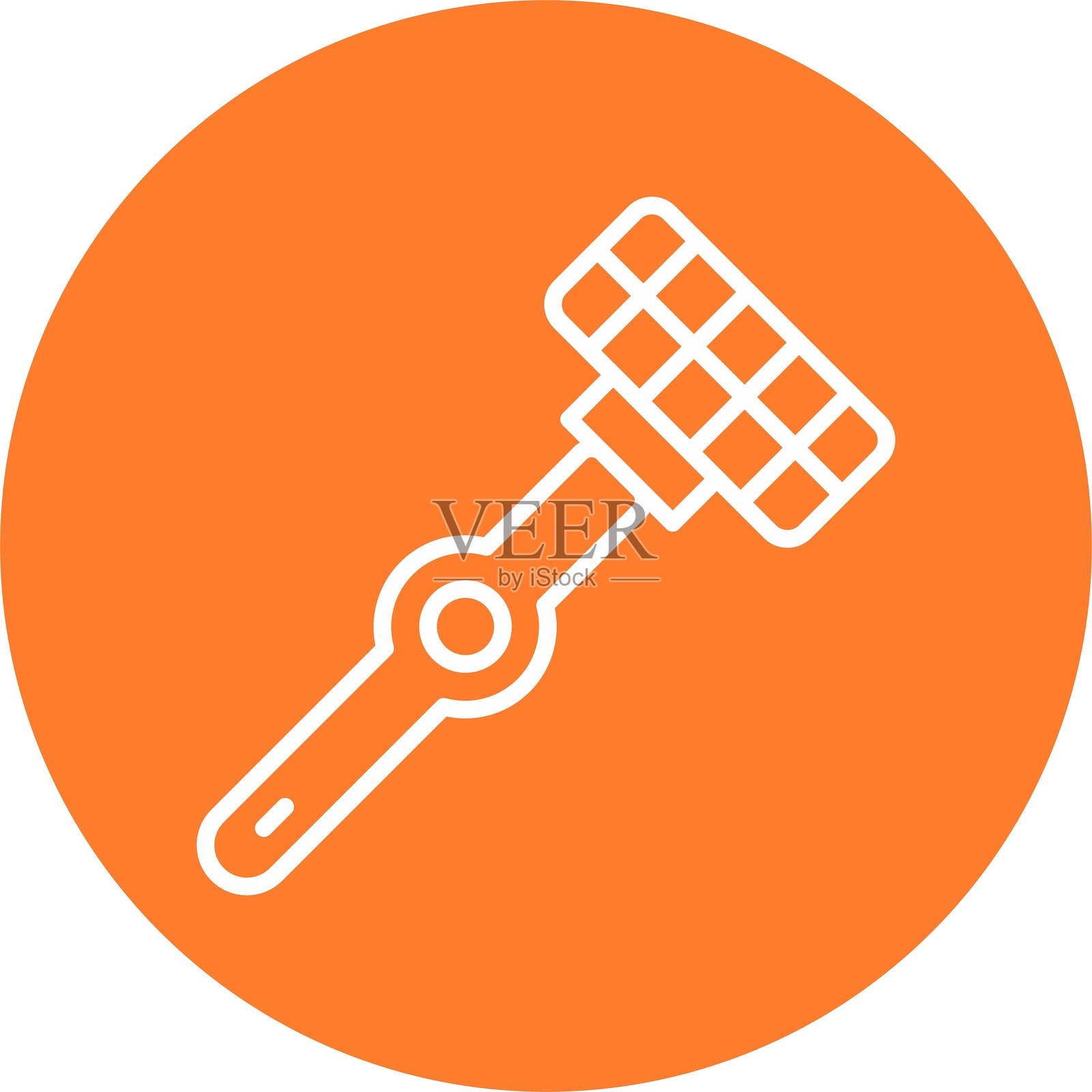 剃须刀新图标设计创意插画图片素材