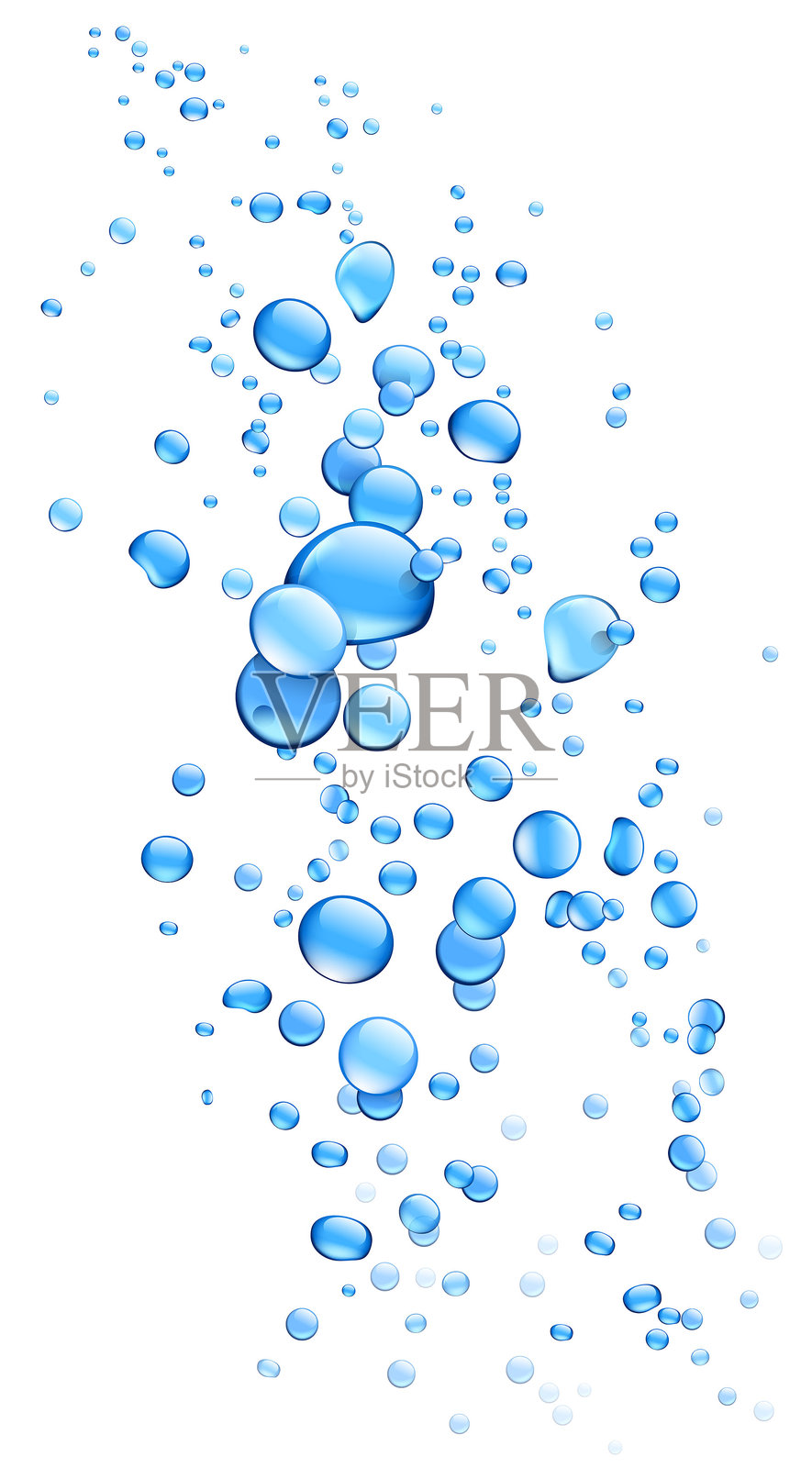 水下季节插画图片素材