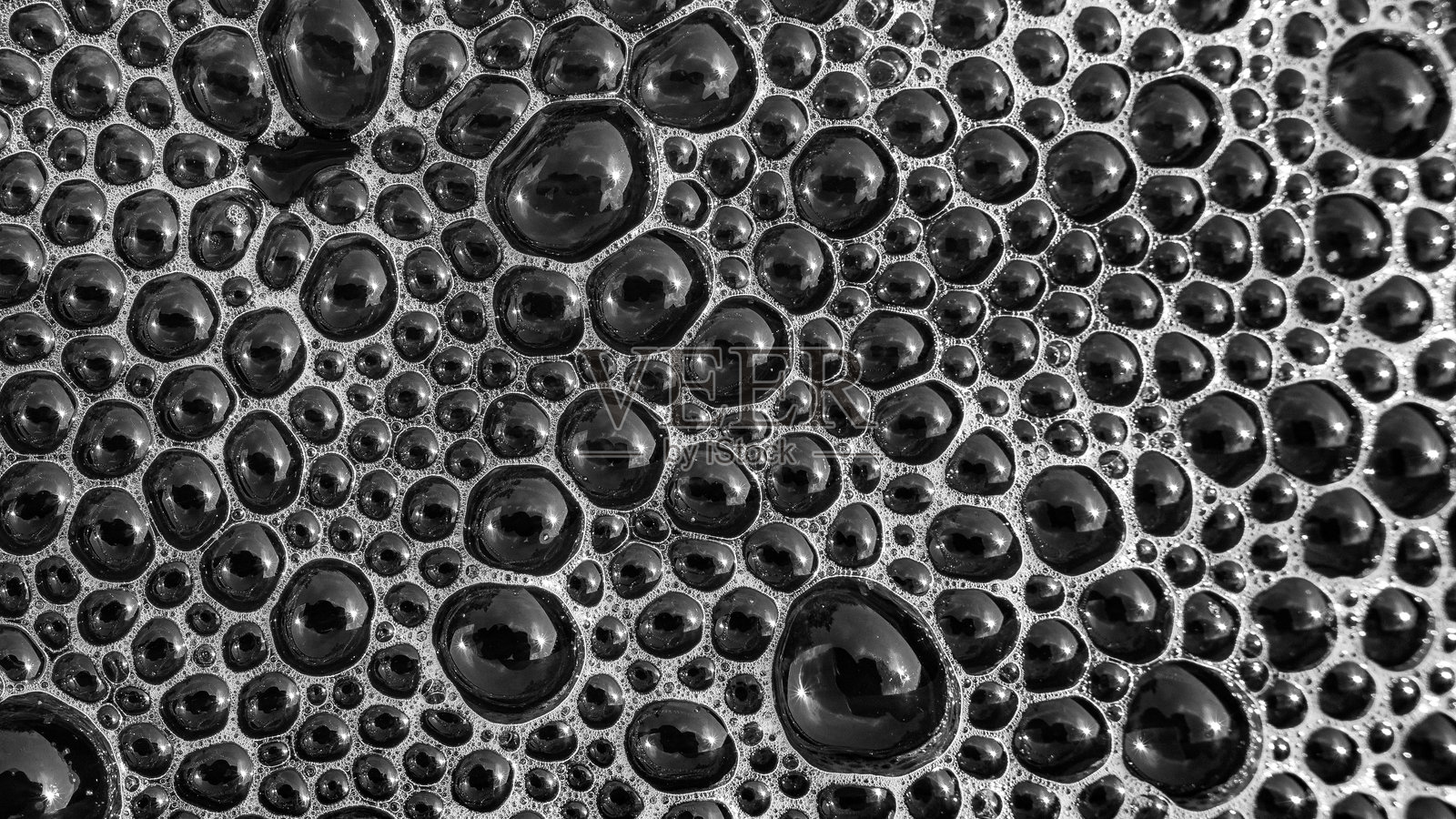 单色抽象气泡照片摄影图片