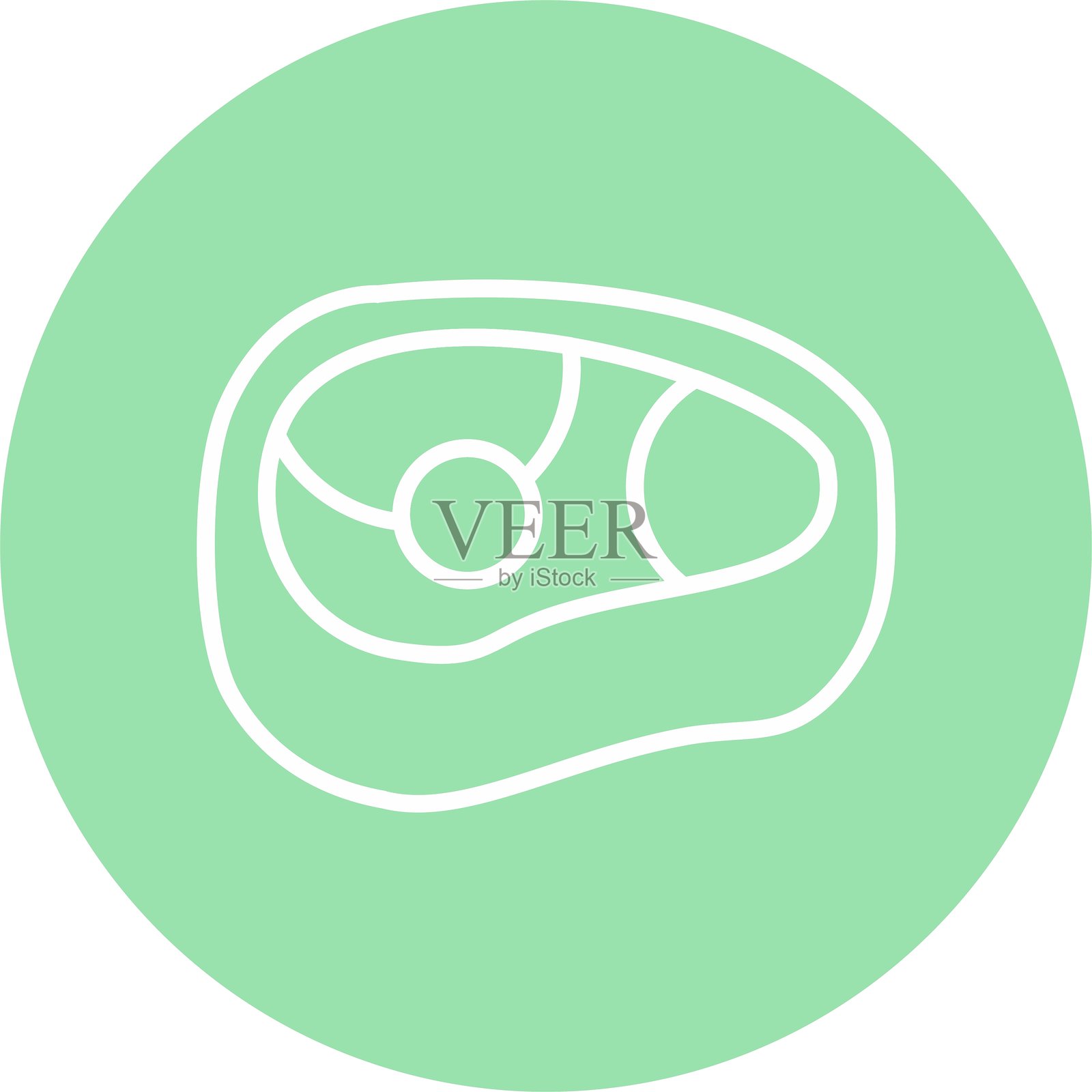 肉类新图标设计创意插画图片素材