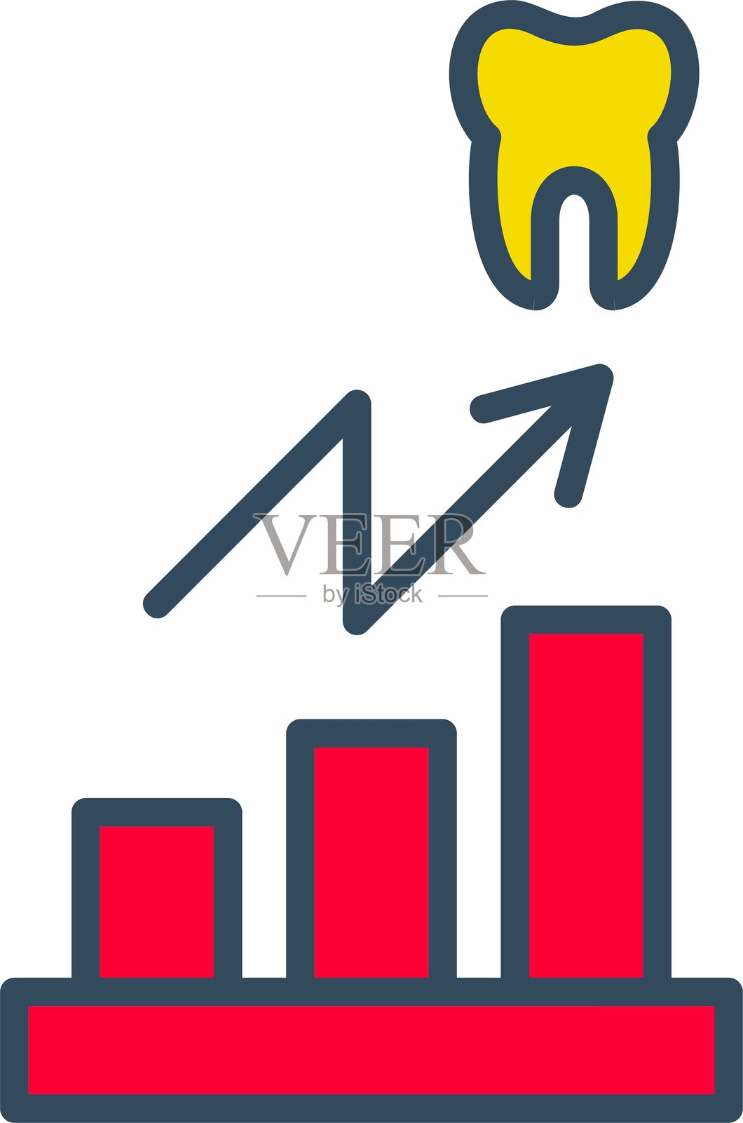 统计图标插画图片素材