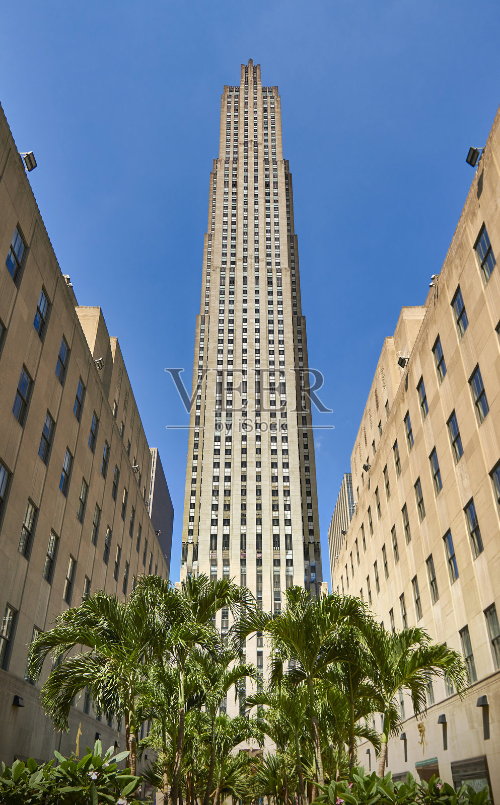 洛克菲勒中心大楼照片摄影图片