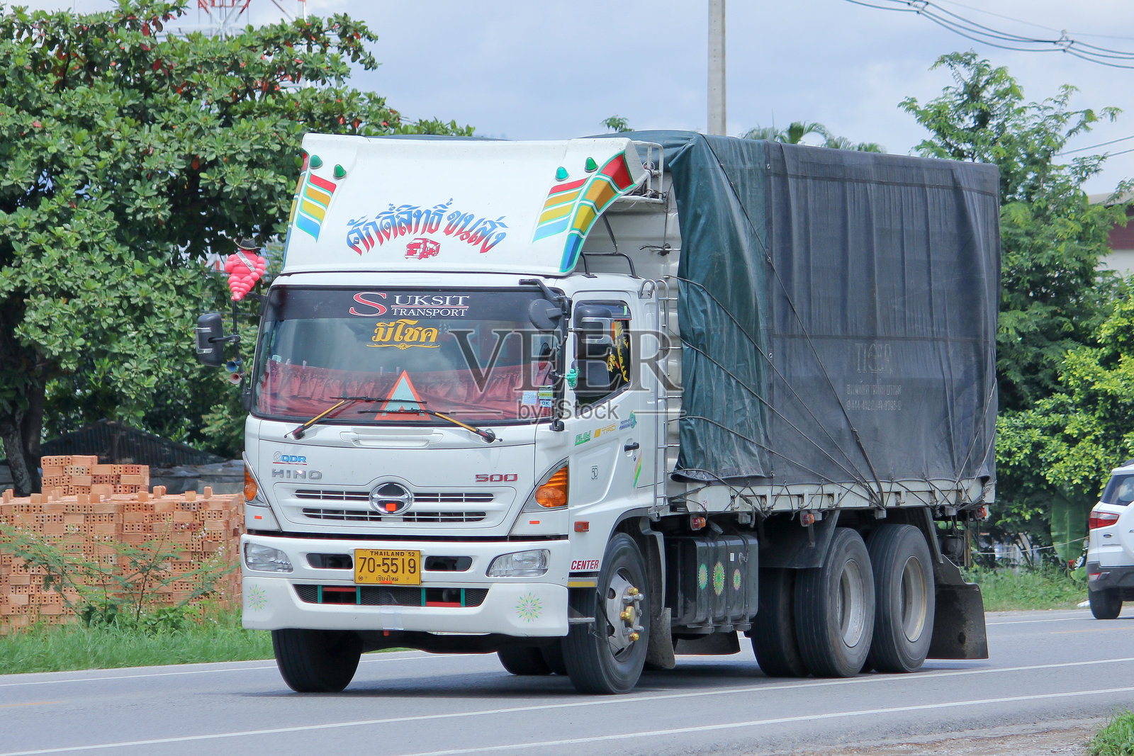 Suksit Transport的日野货车照片摄影图片