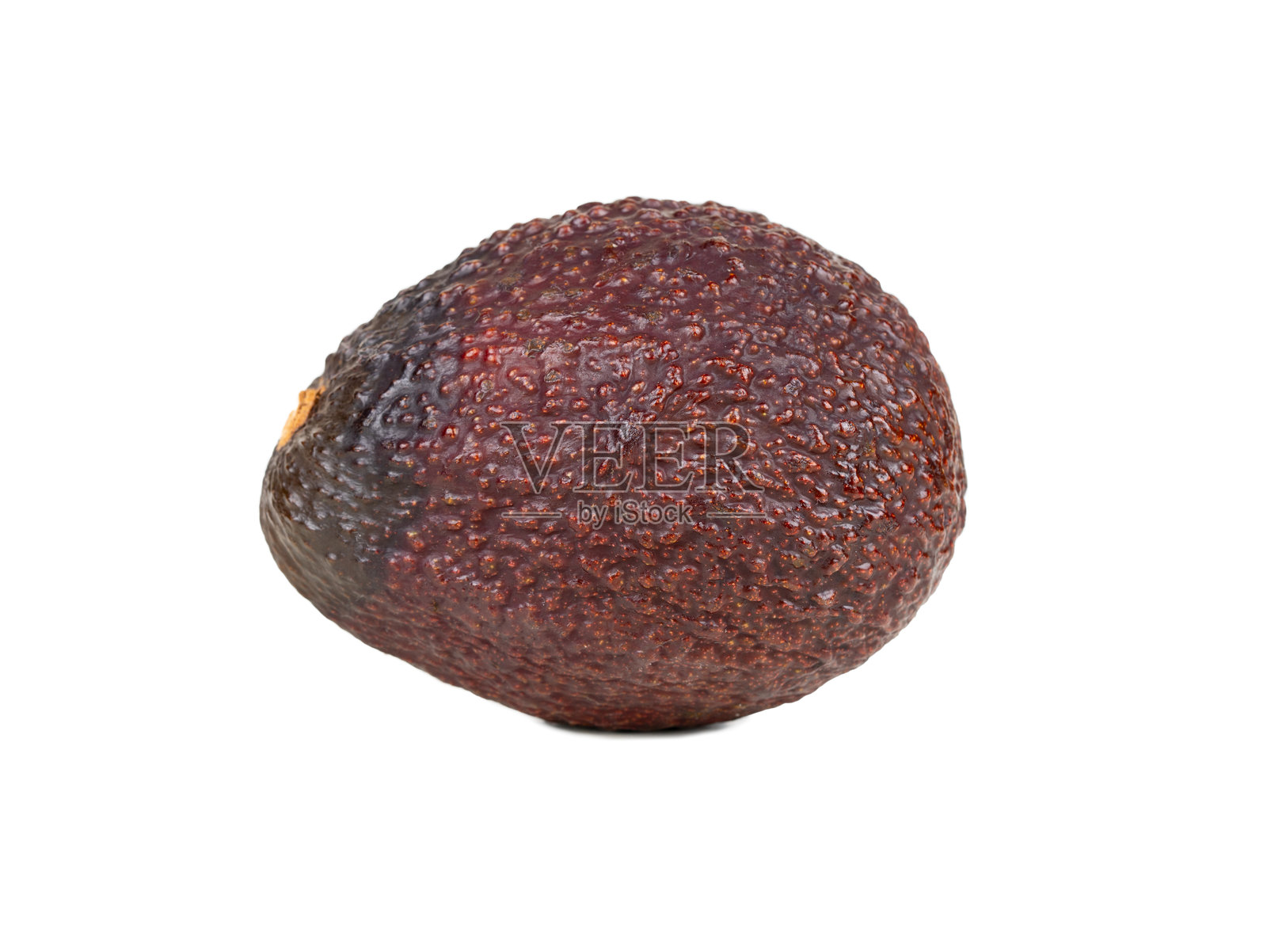 棕色鳄梨混乱孤立照片摄影图片