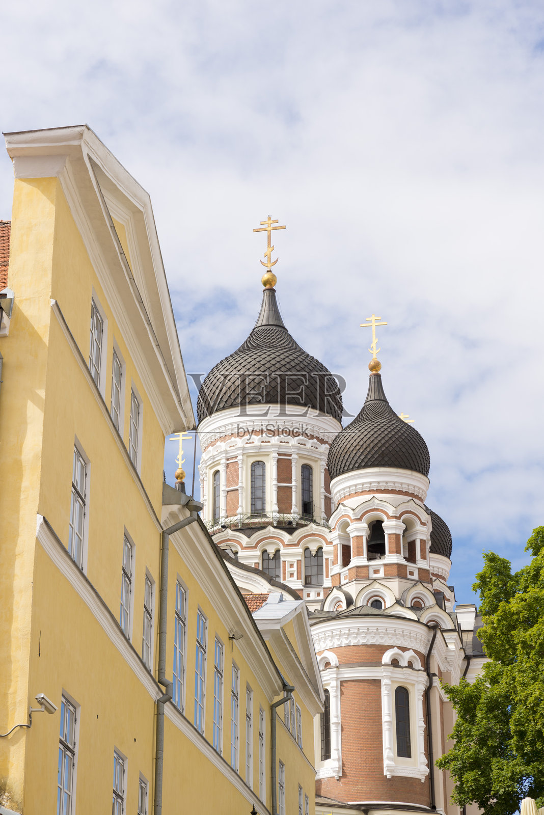 塔林东正教大教堂照片摄影图片