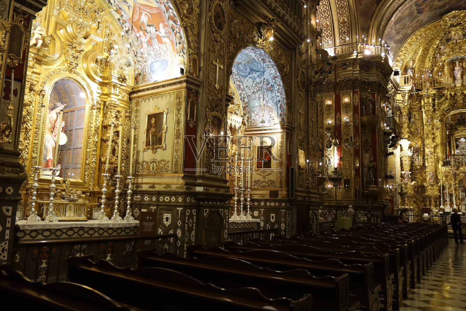 格拉纳达 - 圣约翰·戈德大教堂照片摄影图片