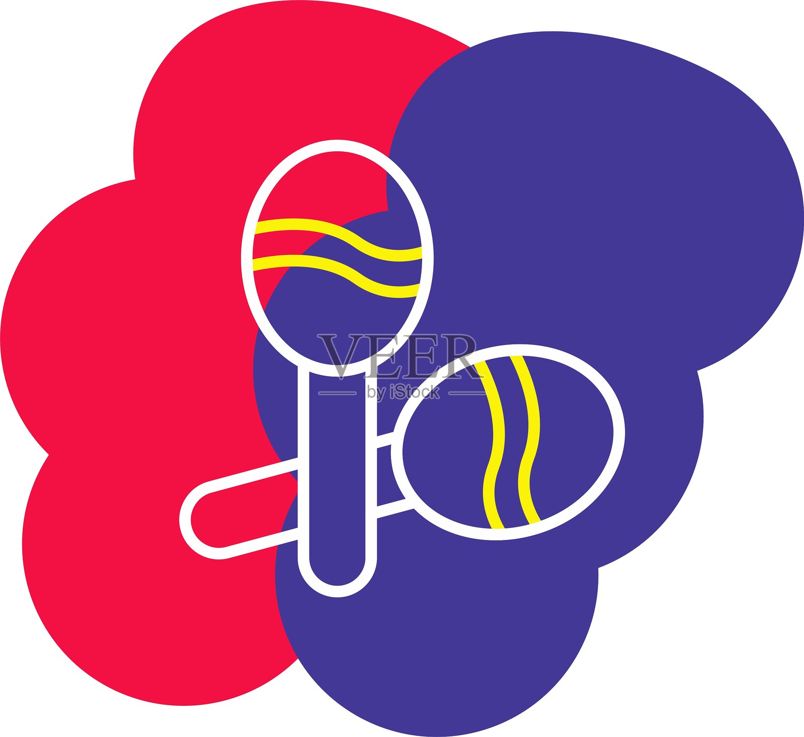 沙锤图标插画图片素材