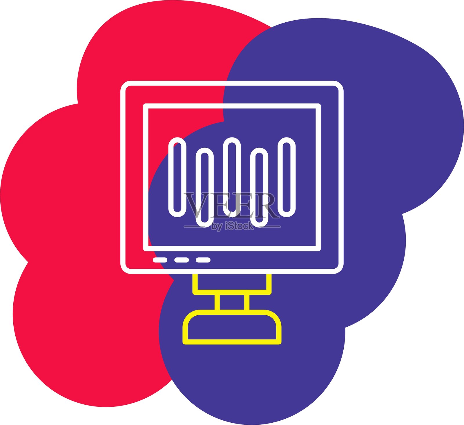 桌面电脑图标插画图片素材