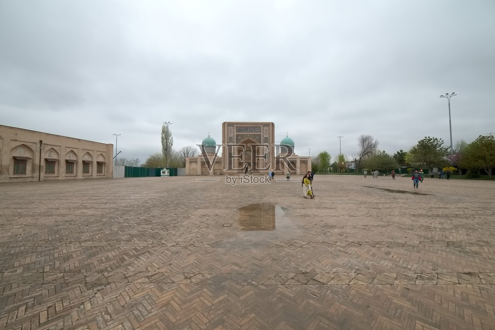 哈兹拉特·伊莫姆·乔梅清真寺，塔什干照片摄影图片