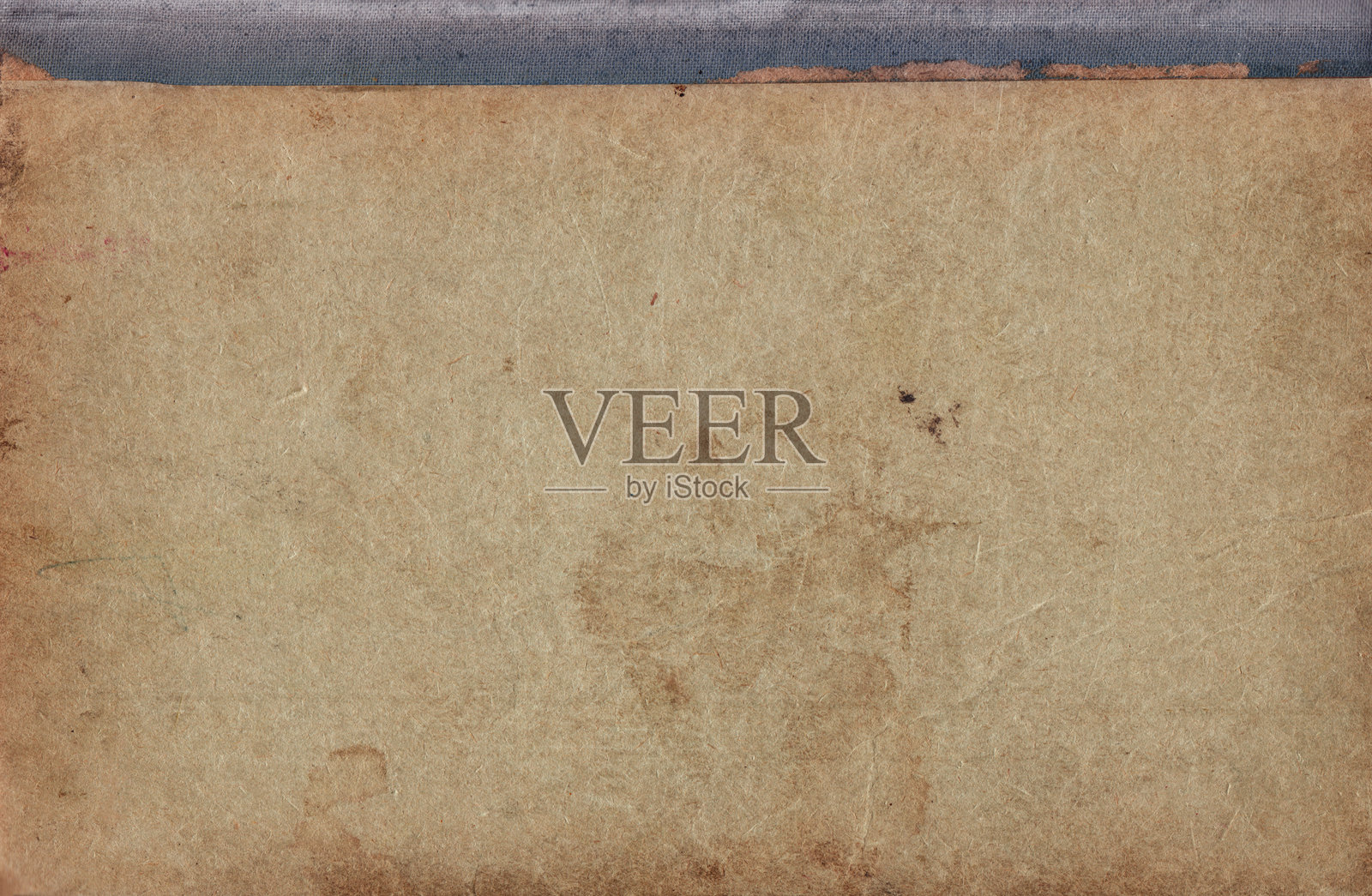 旧书封面的复古背景撕裂纸张纹理照片摄影图片