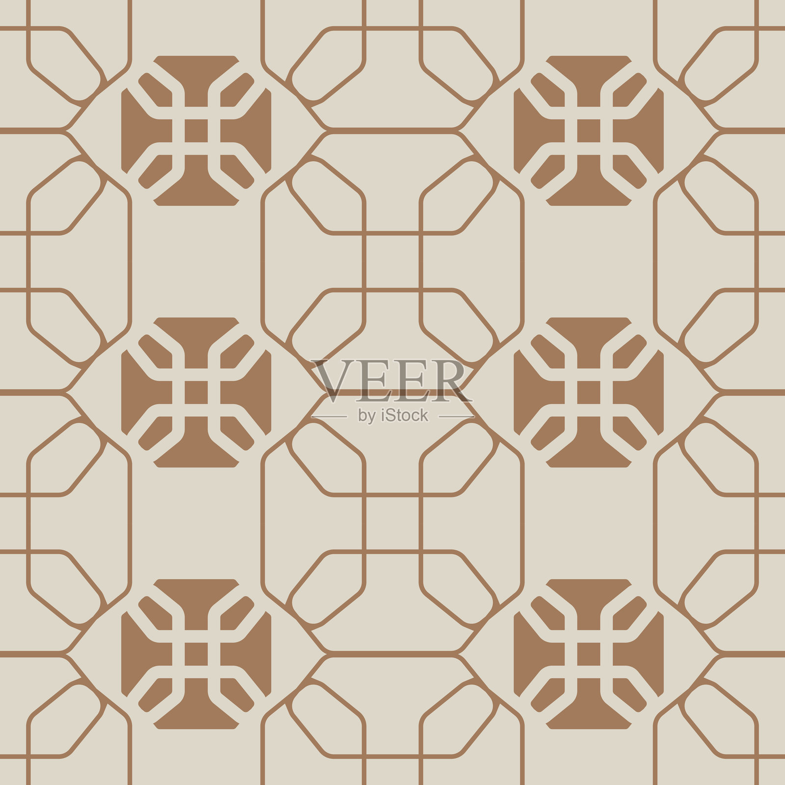 几何无缝图案背景，用于设计海报、封面、横幅和模板插画图片素材