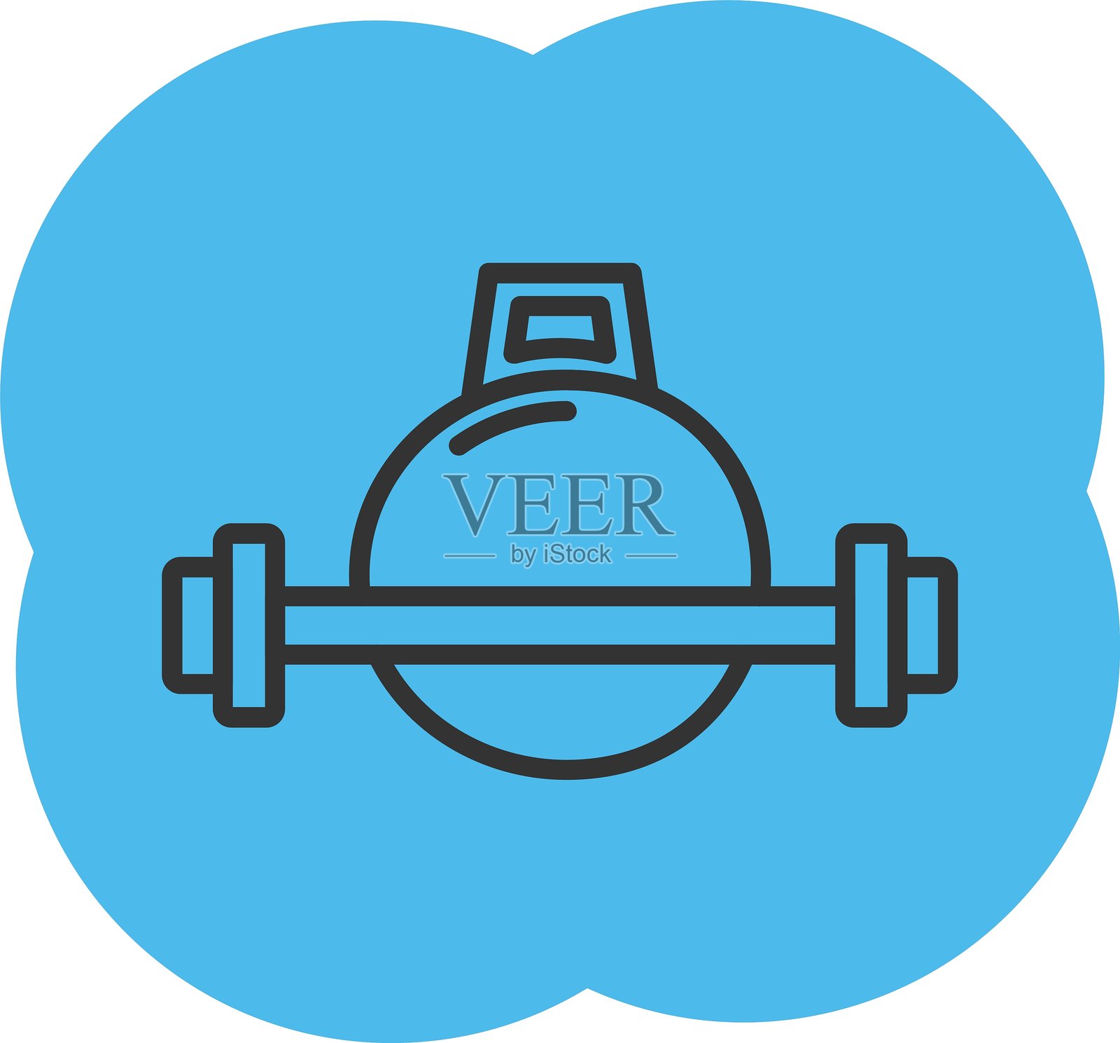 健身图标插画图片素材