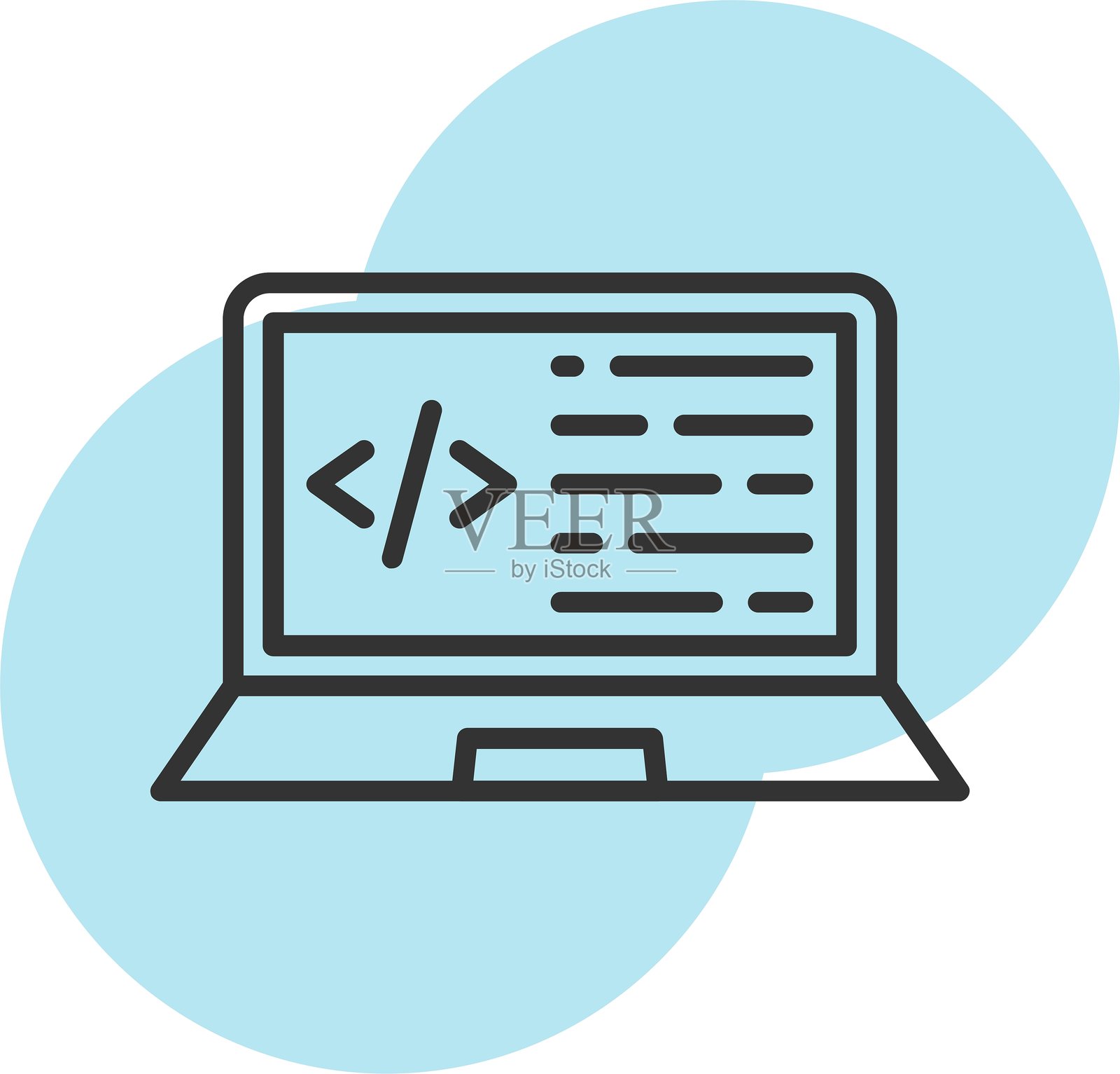 编程图标插画图片素材