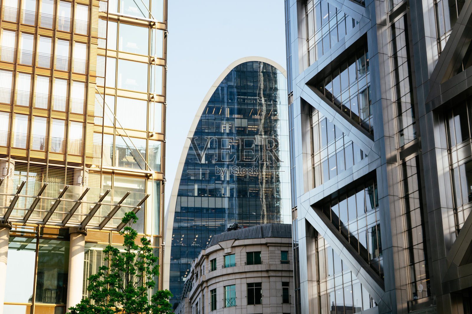 办公大楼外立面照片摄影图片