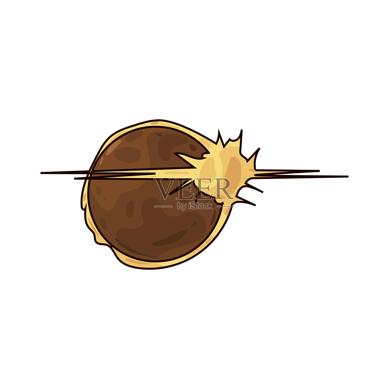 太空真空插画图片素材