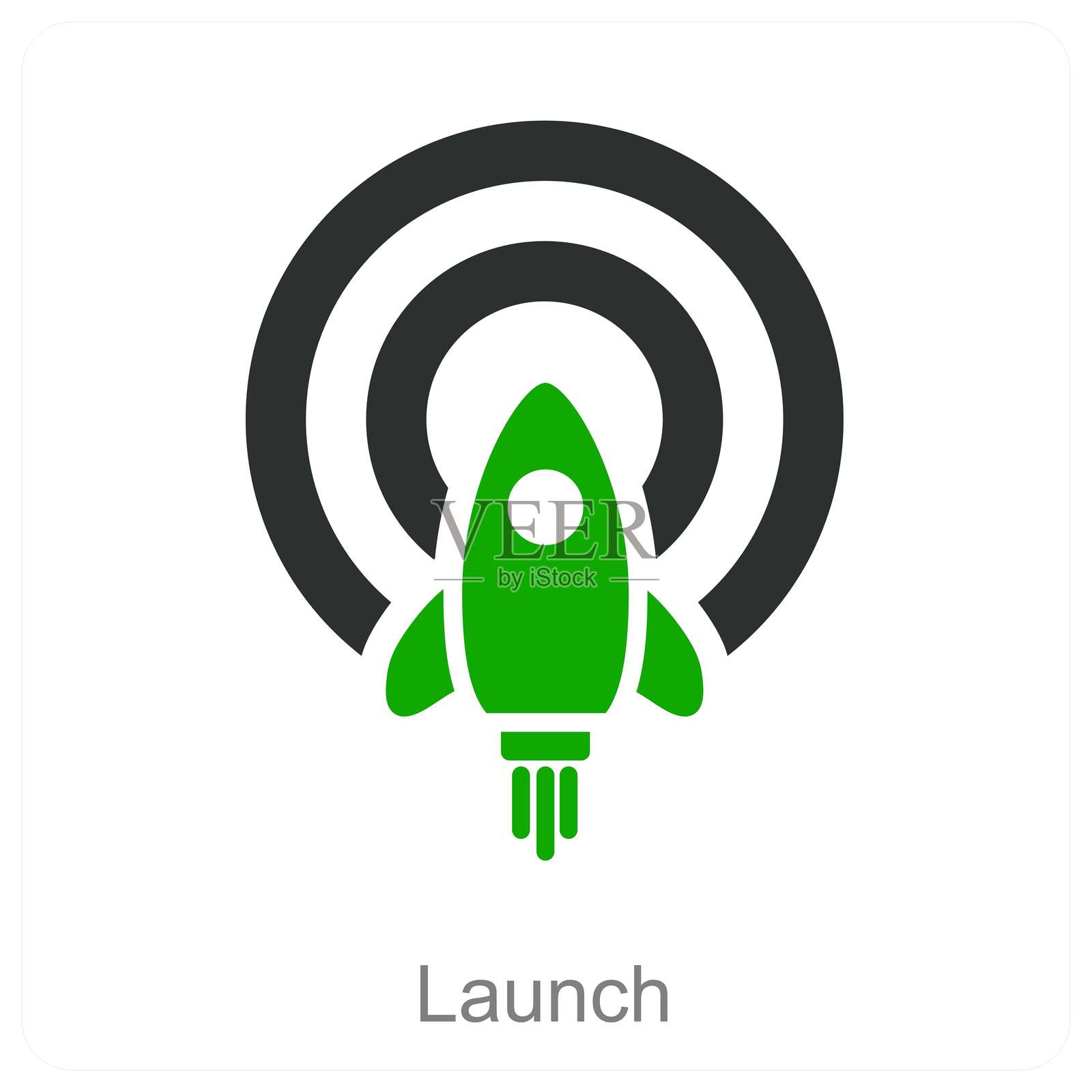 发射插画图片素材