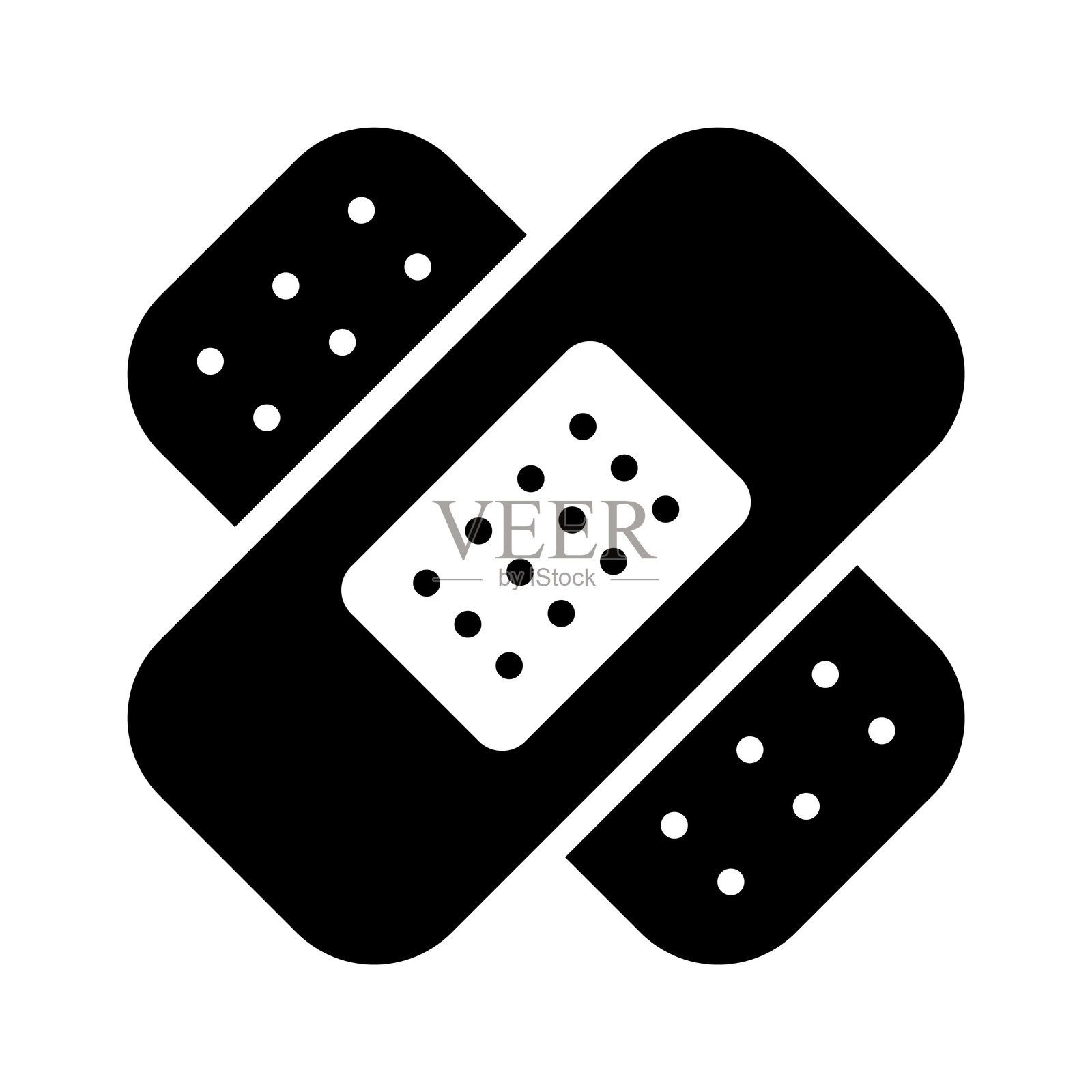 绷带插画图片素材