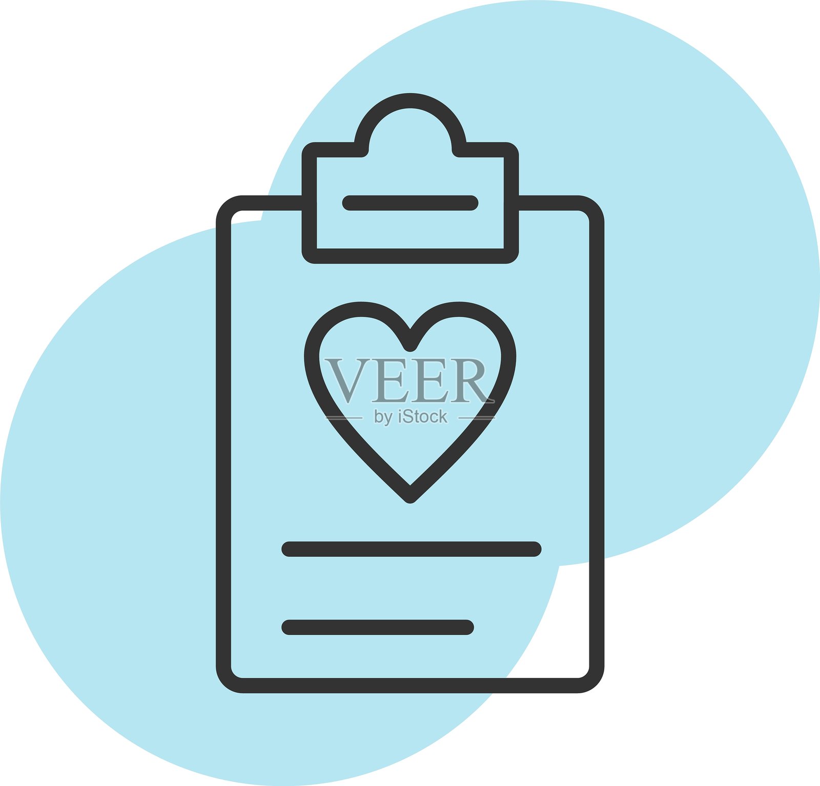 心形图标插画图片素材