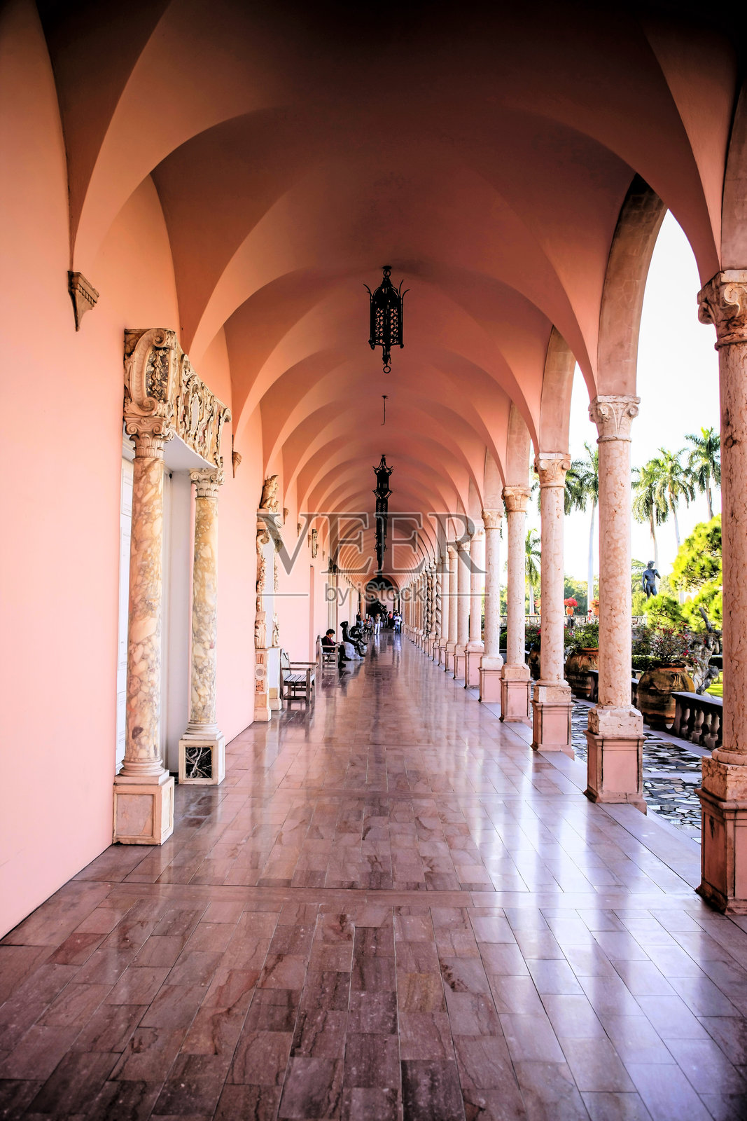 萨拉索塔佛罗里达州的约翰和梅布尔·林林艺术博物馆照片摄影图片