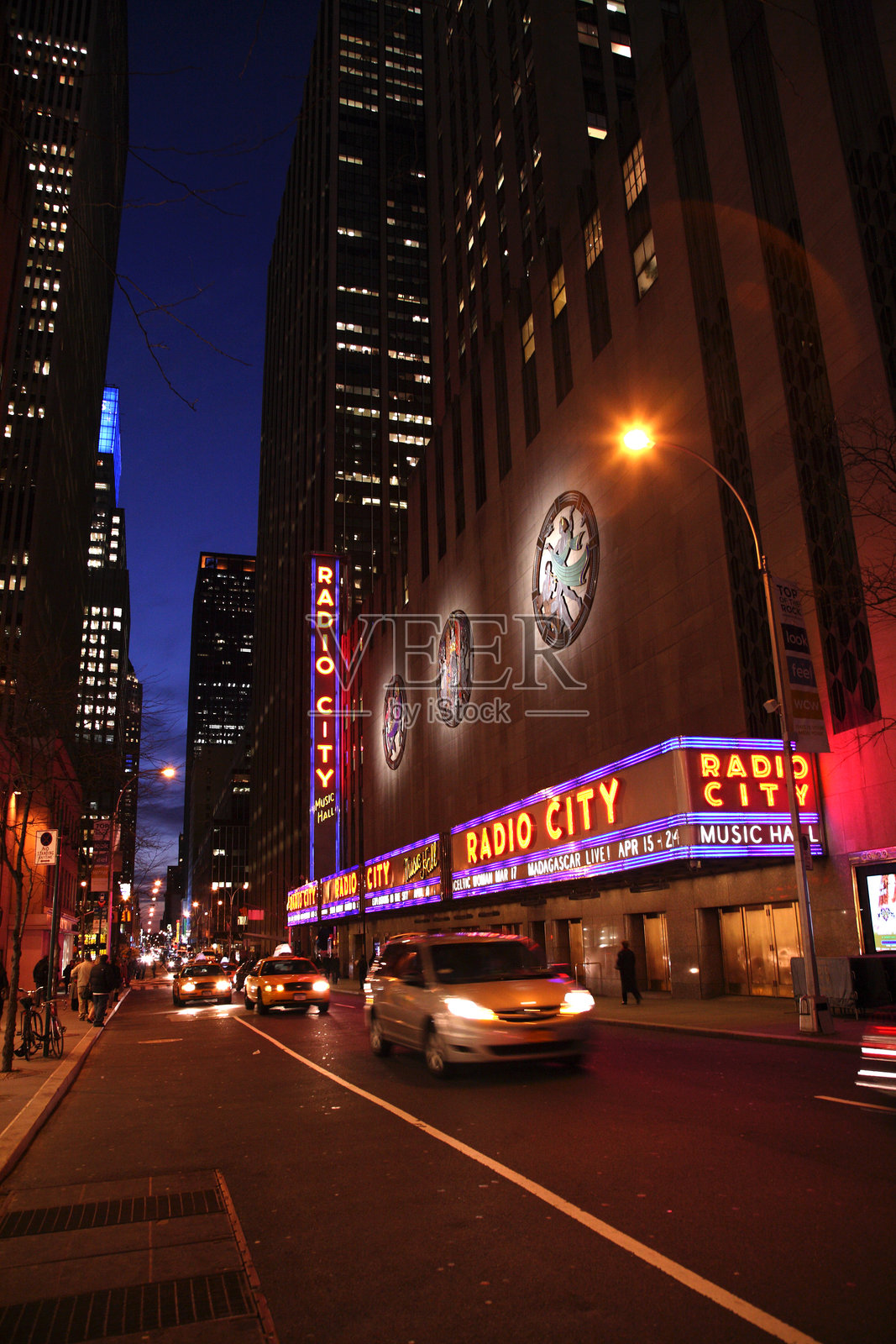 无线电城音乐厅照片摄影图片