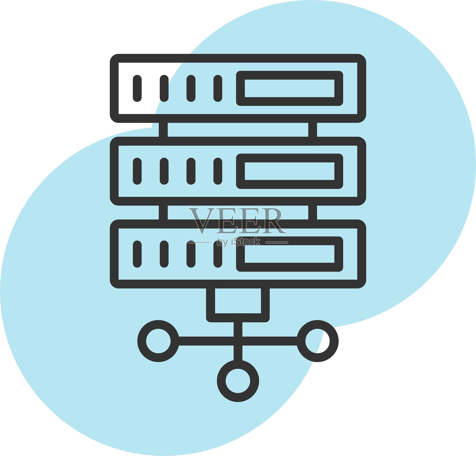 云计算图标插画图片素材