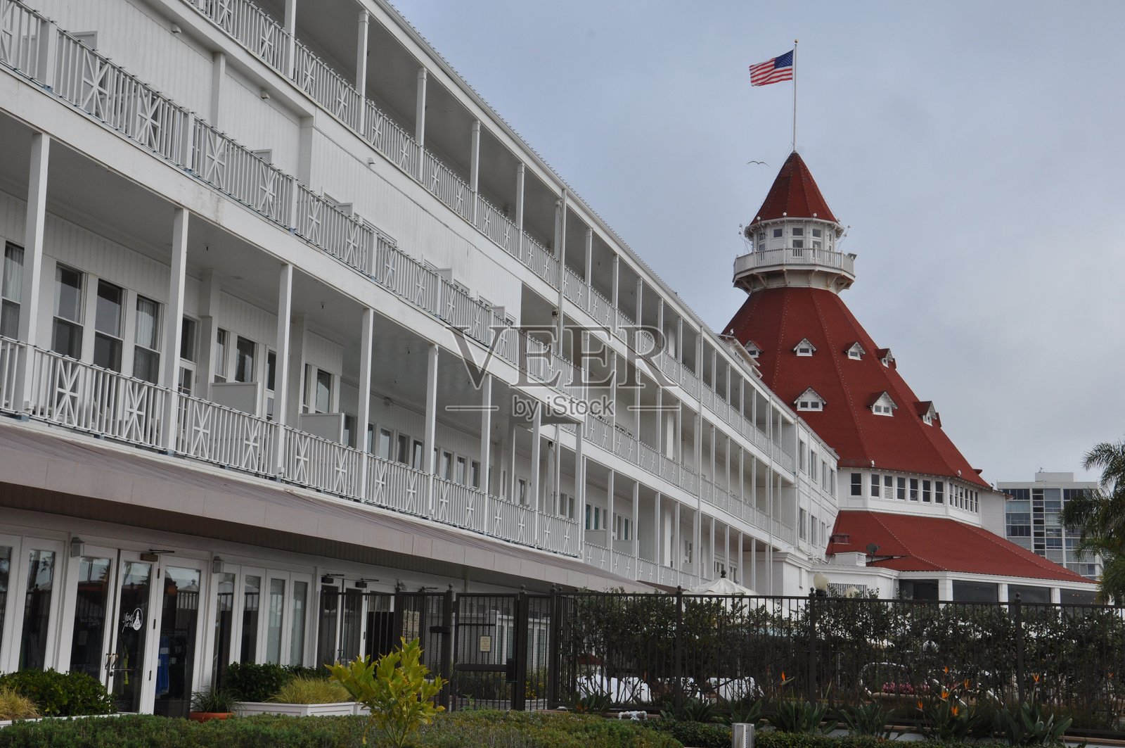 加利福尼亚州圣地亚哥附近的科罗纳多酒店照片摄影图片