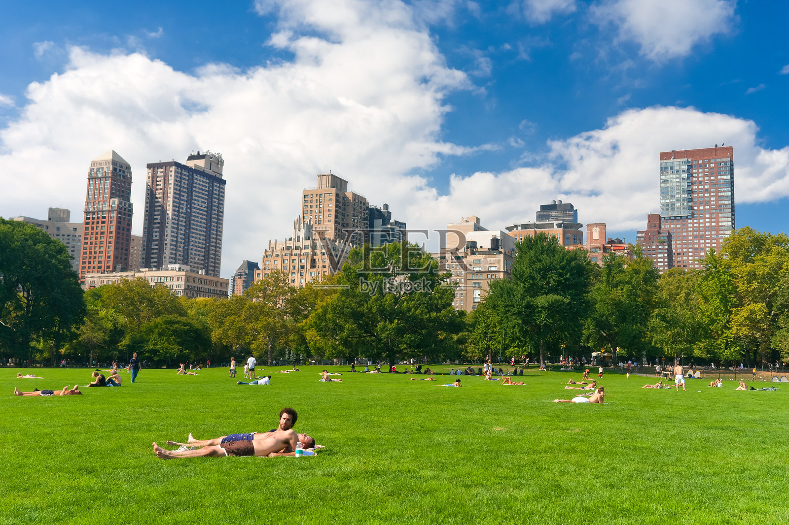 中央公园照片摄影图片