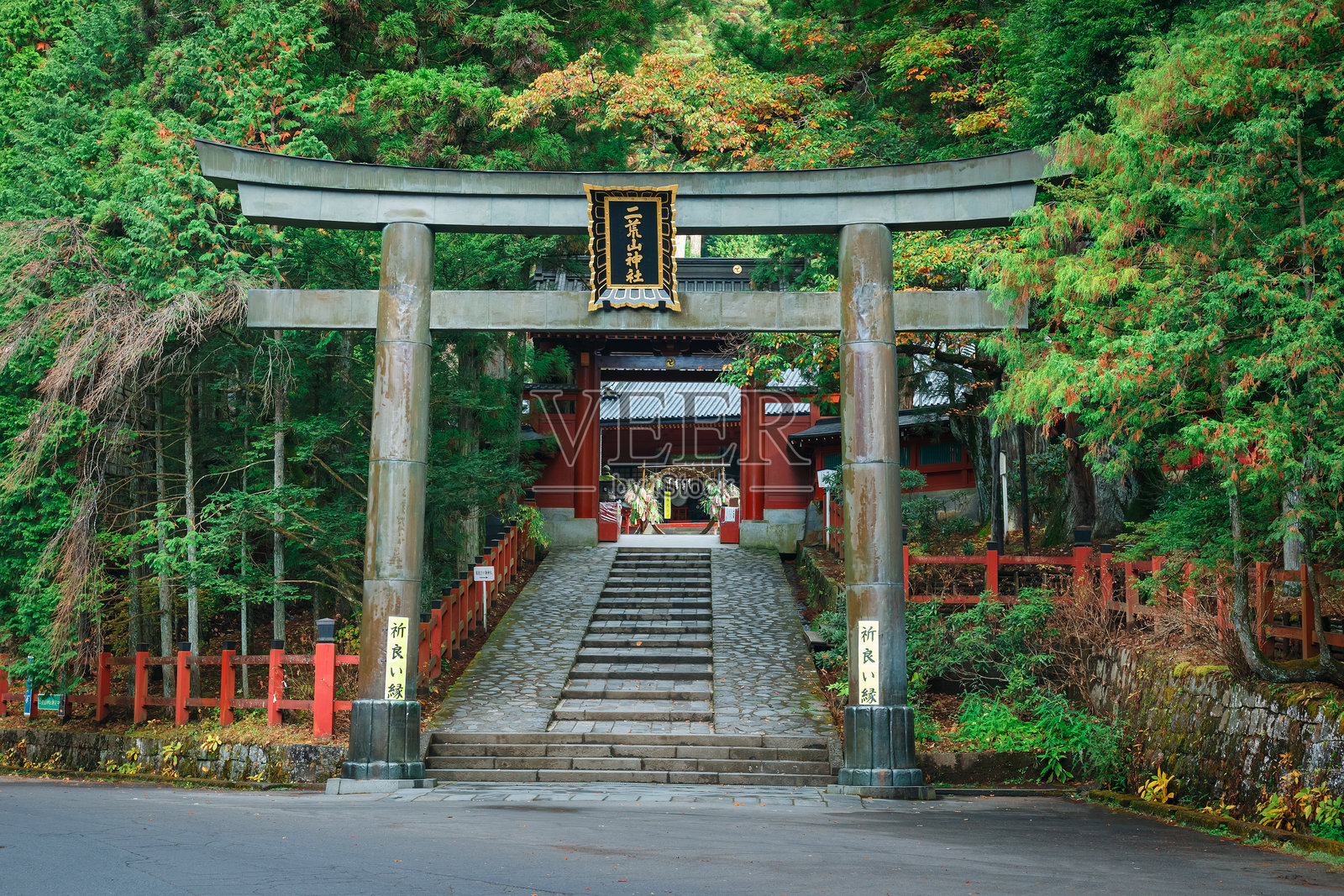 日本日光的二荒山神社