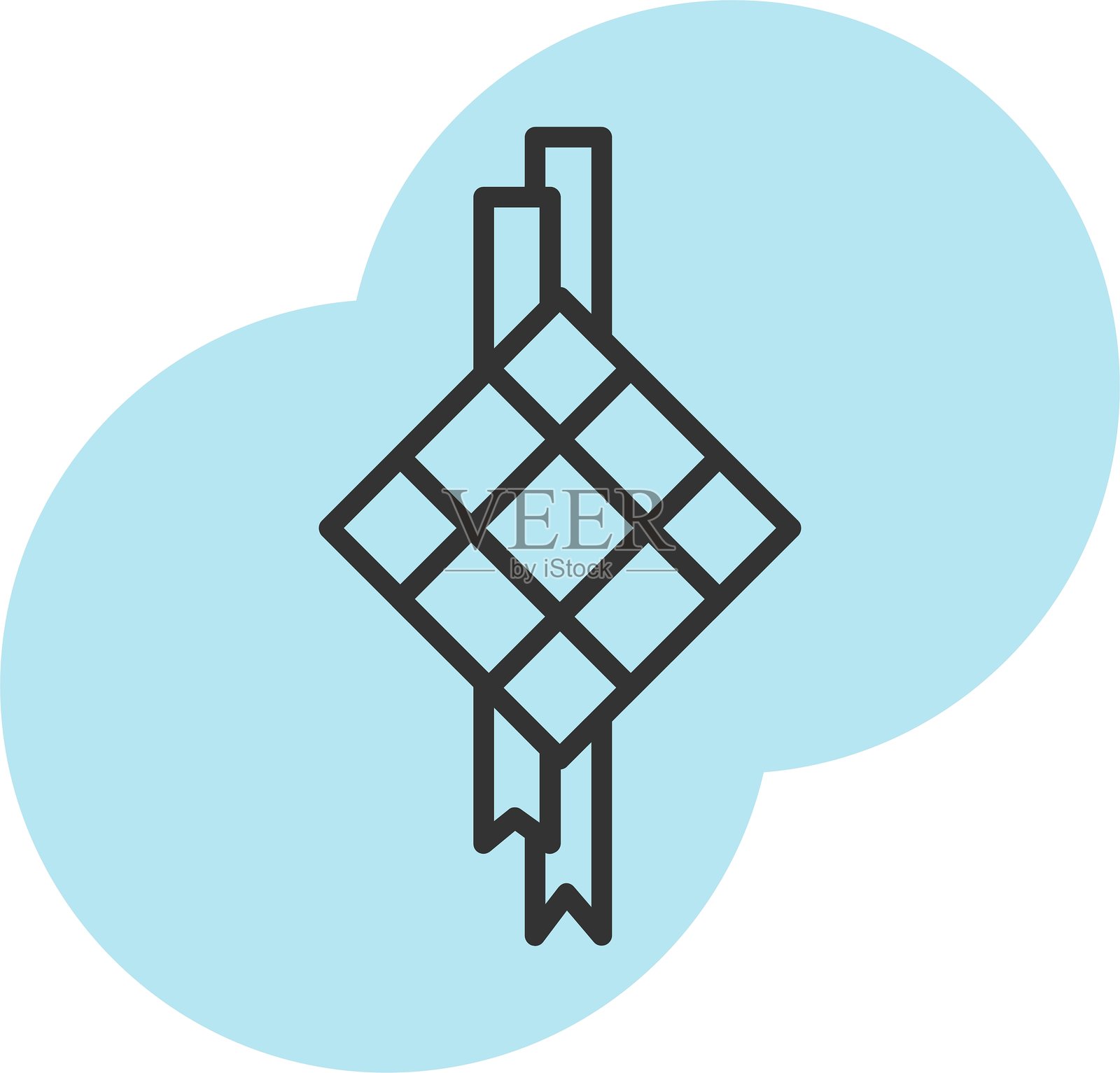 椰浆饭图标插画图片素材