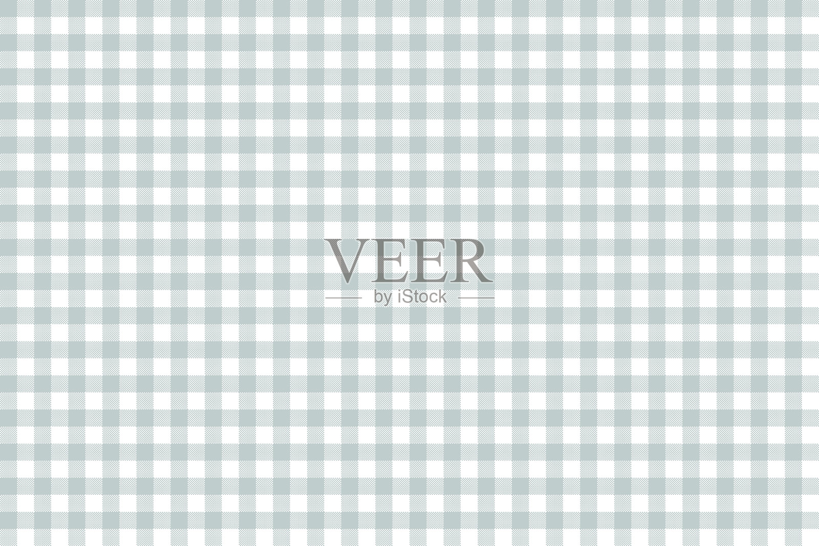 天蓝色和白色格子图案背景。无缝图案。照片摄影图片