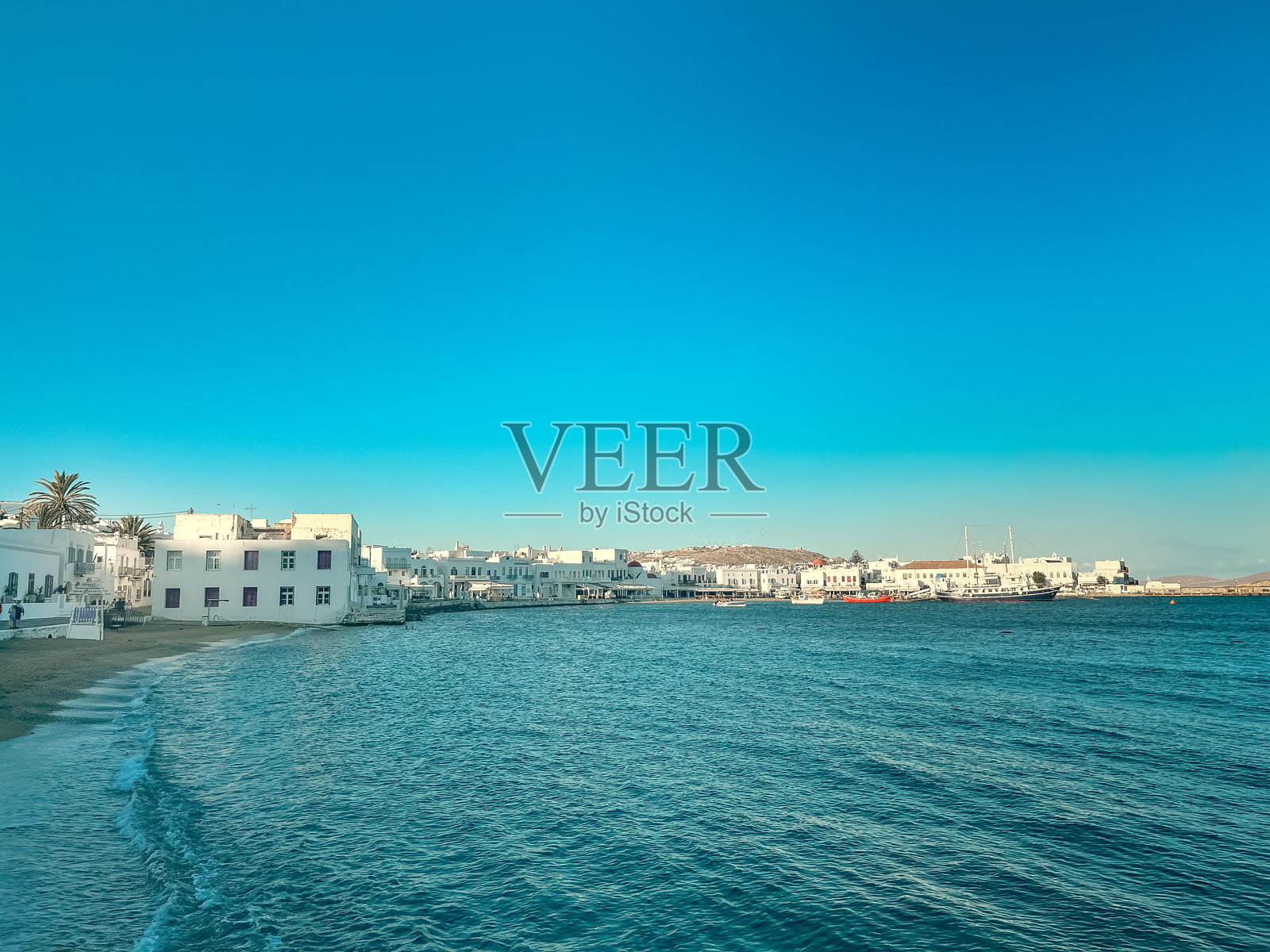 米克诺斯照片摄影图片