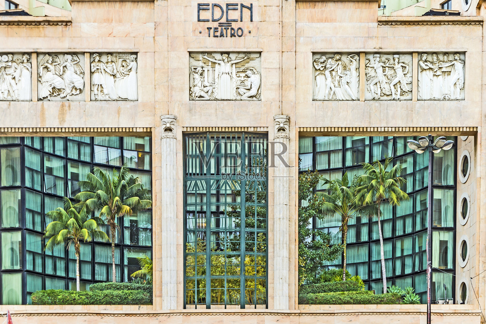 里斯本伊甸剧院的外观照片摄影图片