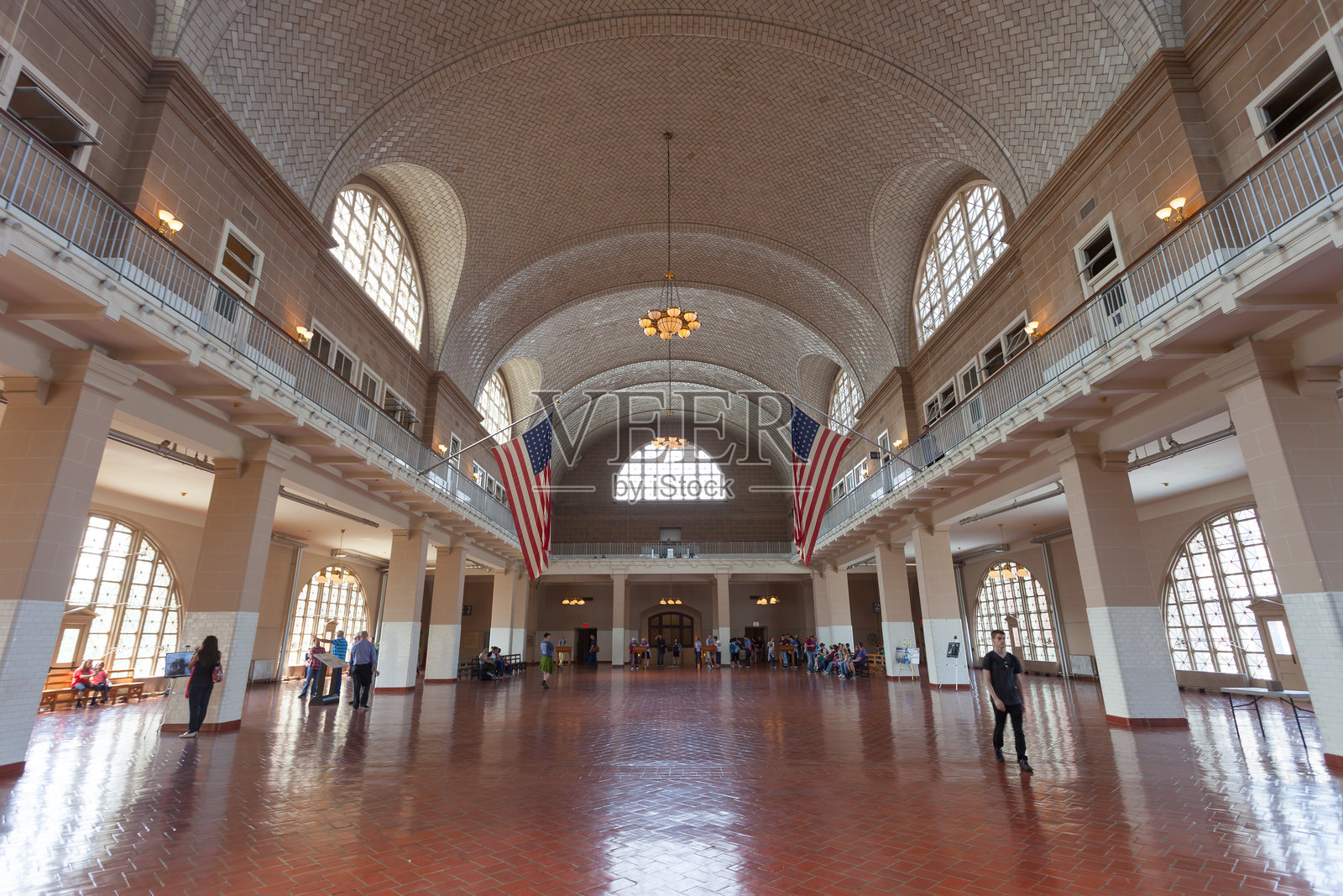 埃利斯岛照片摄影图片