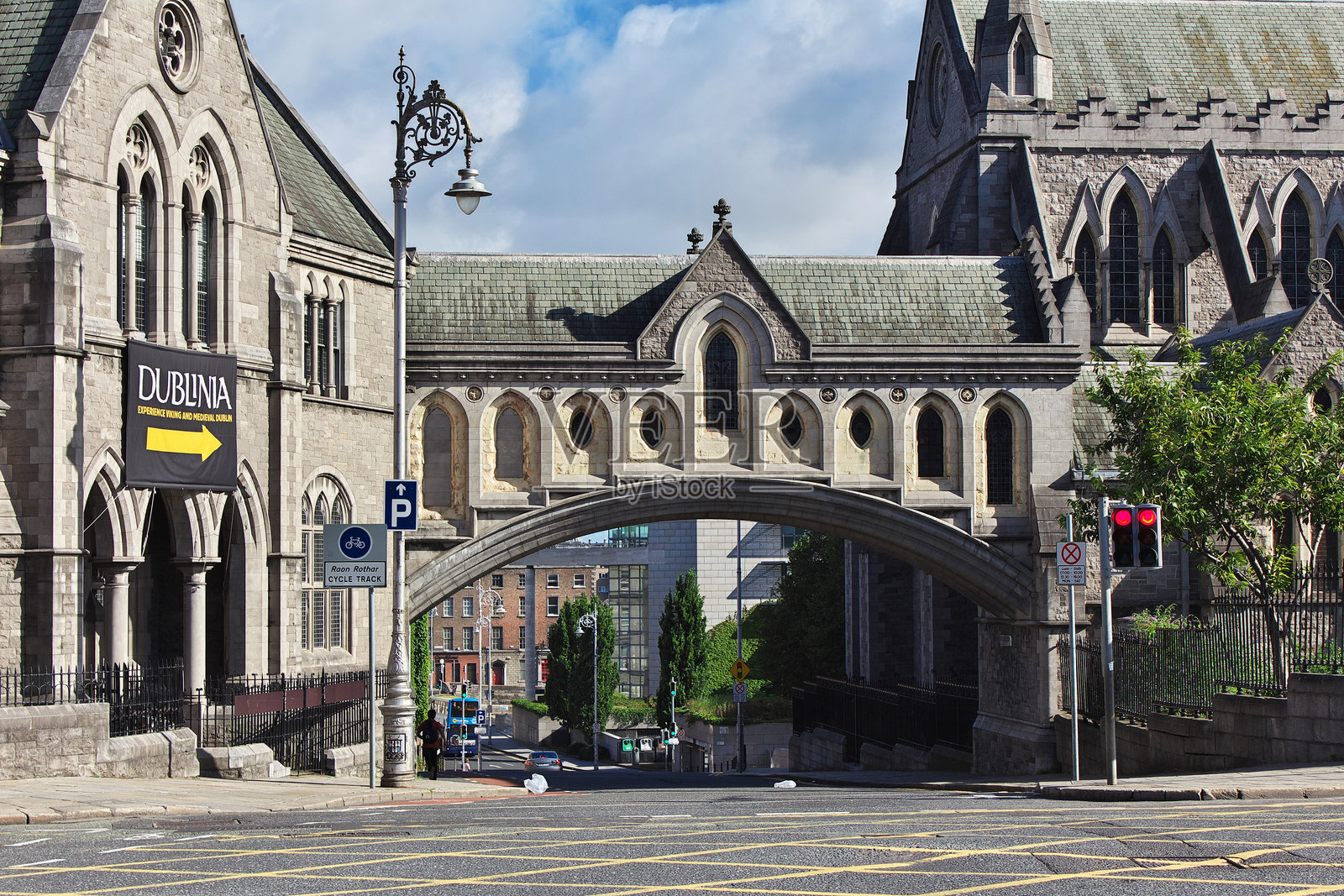 都柏林基督教堂大教堂，爱尔兰照片摄影图片