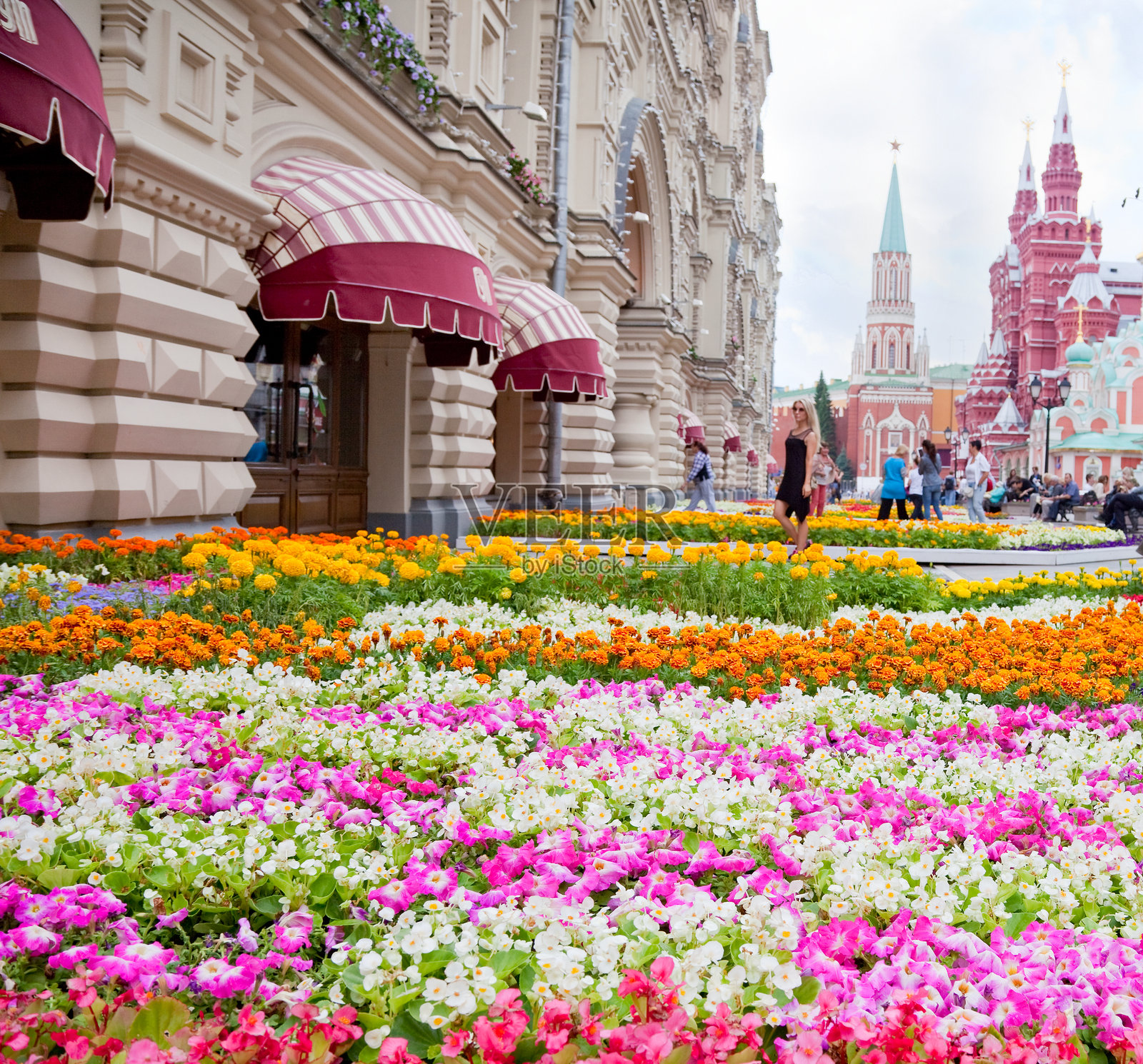 夏日的莫斯科，俄罗斯照片摄影图片
