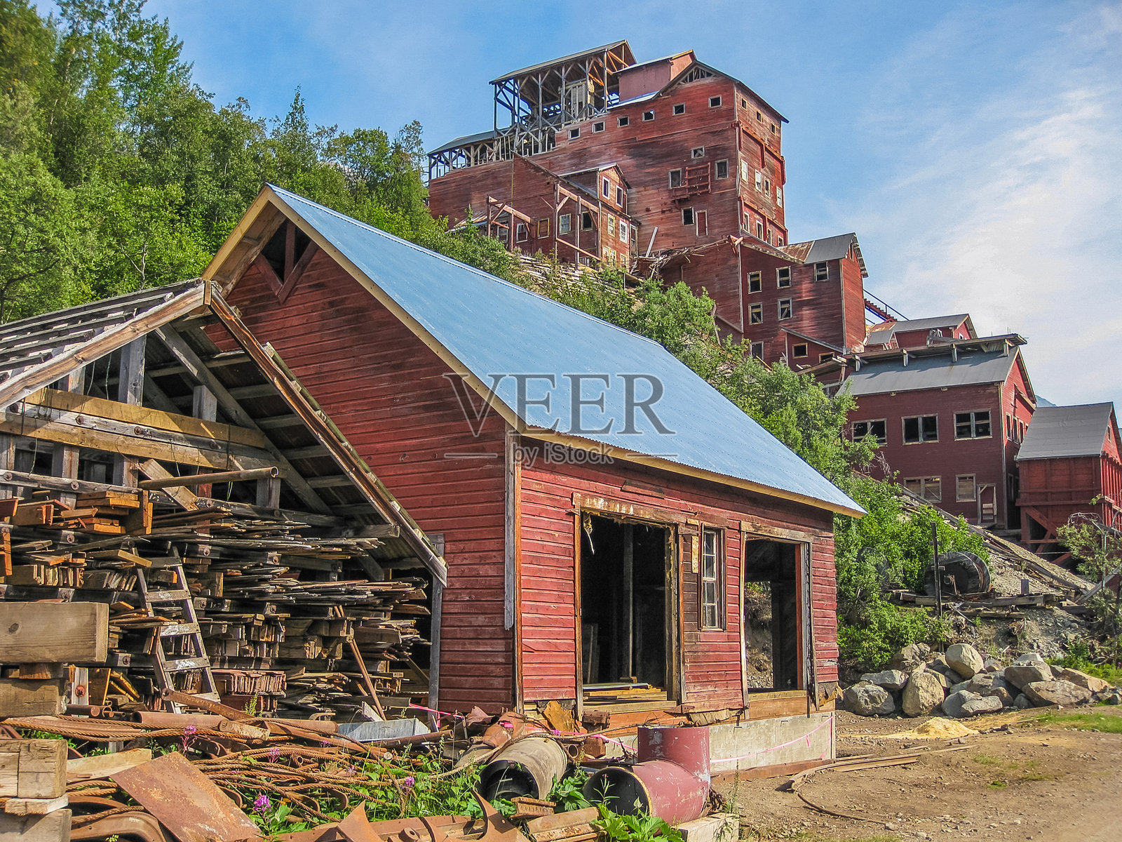 鬼城照片摄影图片