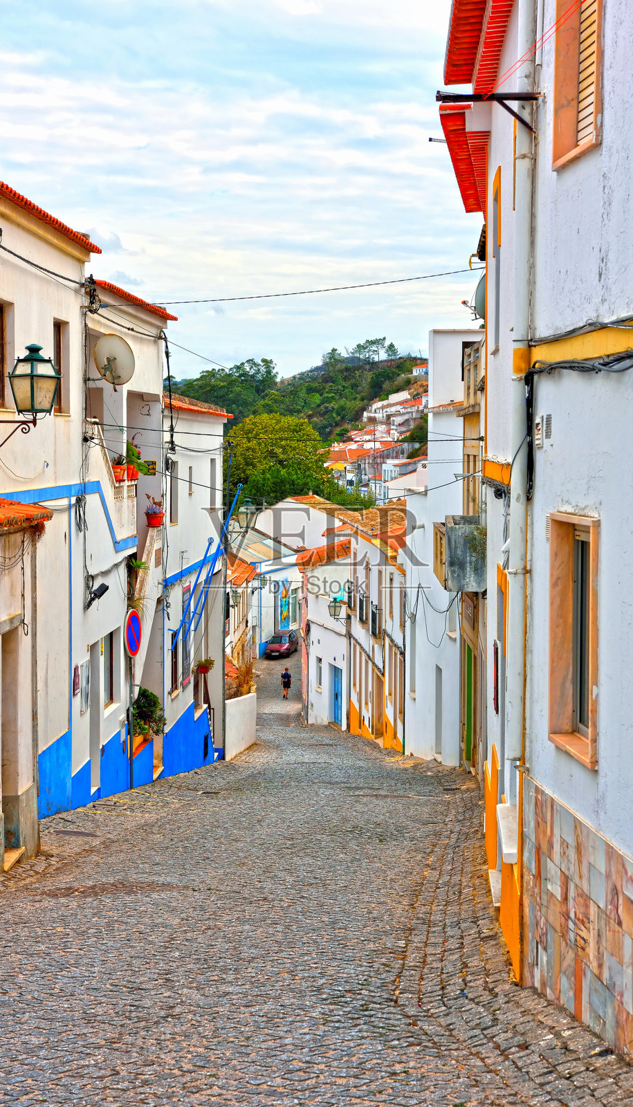 阿尔杰祖尔，阿尔加维，葡萄牙照片摄影图片
