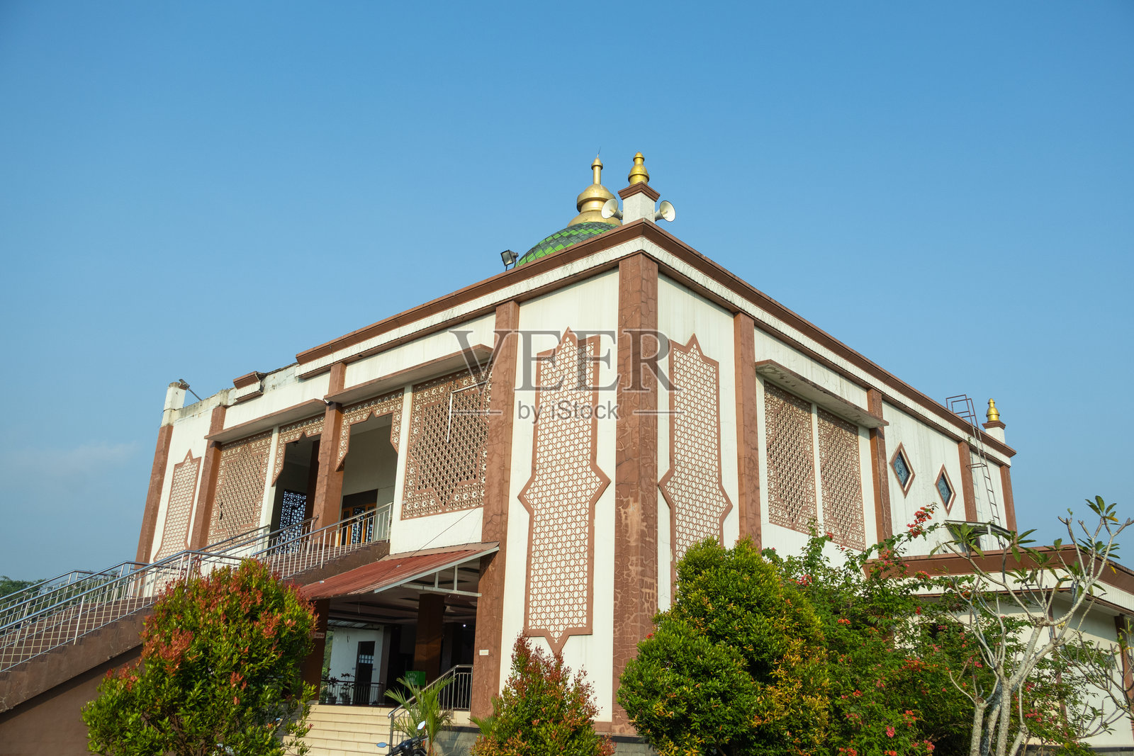 努鲁尔·科马尔清真寺,博戈尔照片摄影图片