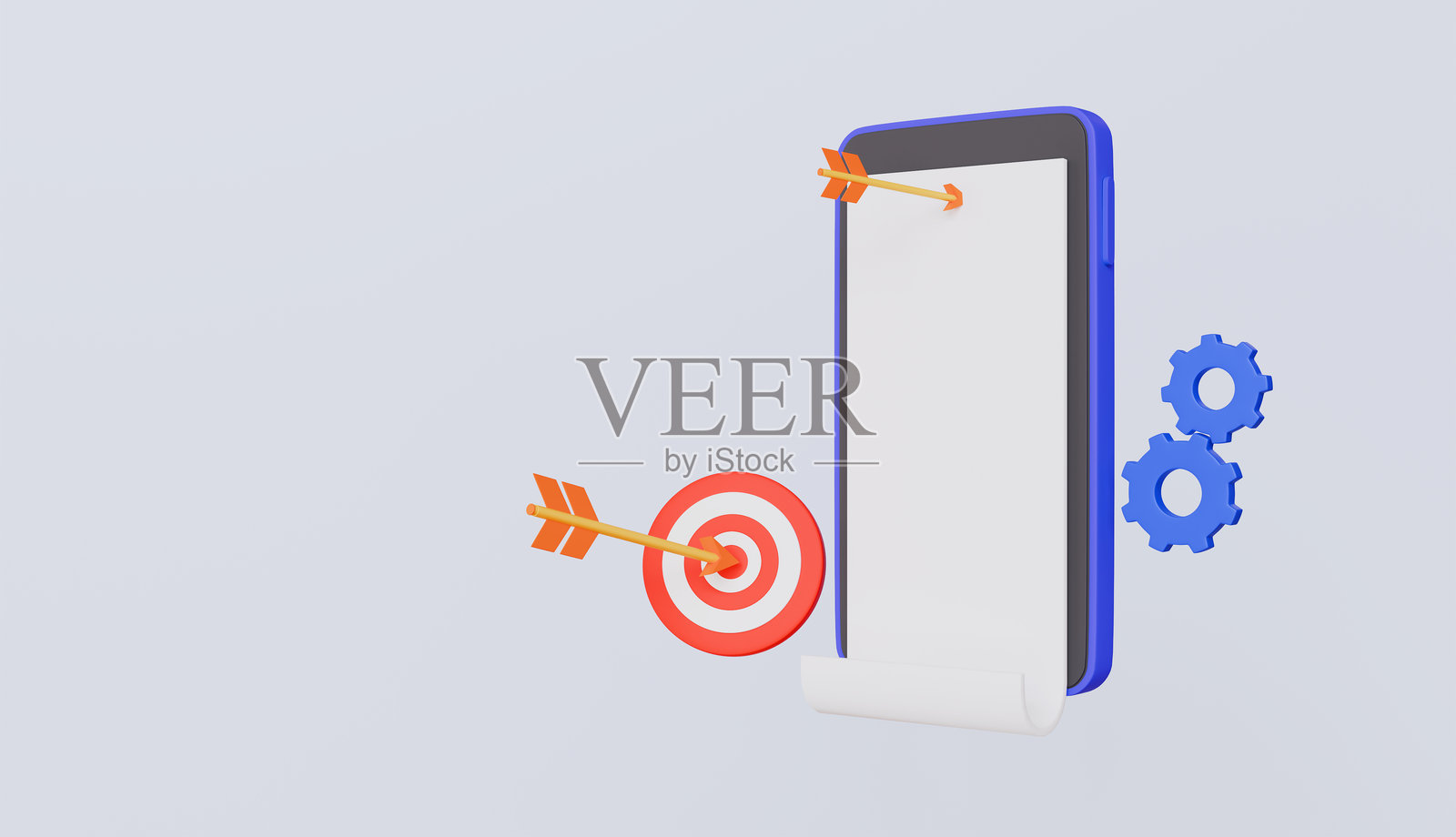 智能手机屏幕上钉着文件或账单，经理解决方案，成功创意概念的经理照片摄影图片