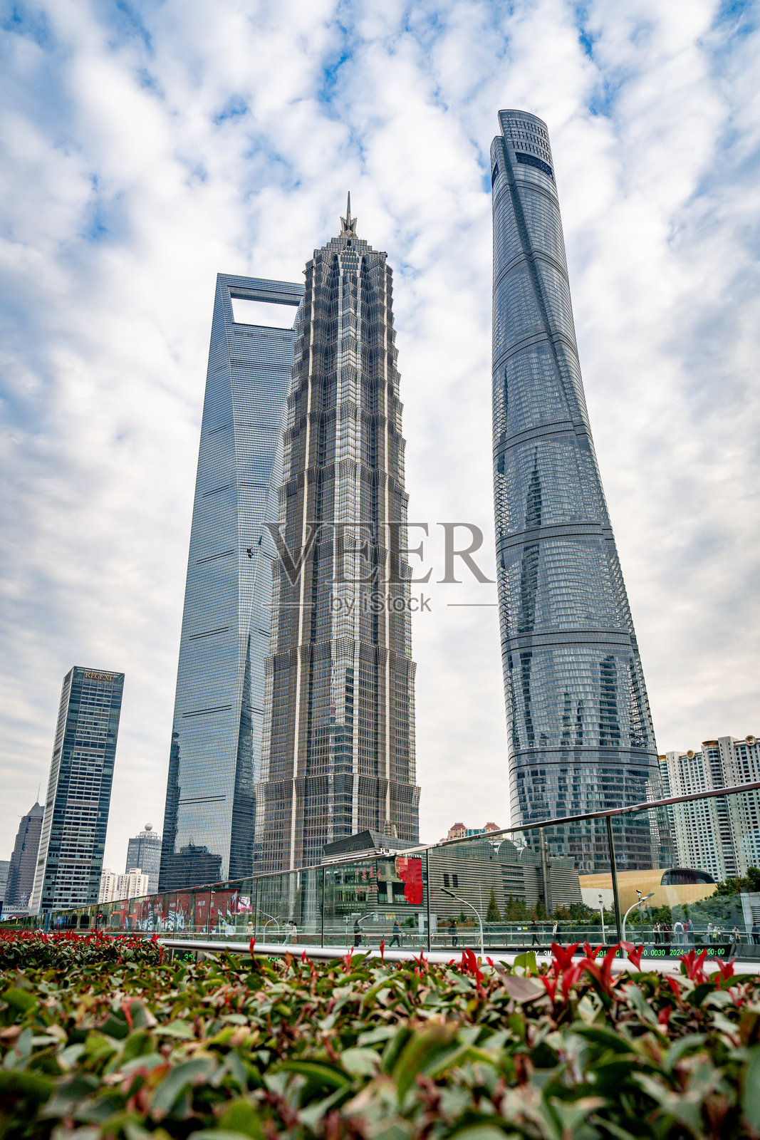 中国上海，2025年12月7日，充满活力的城市，顶级旅游目的地。照片摄影图片