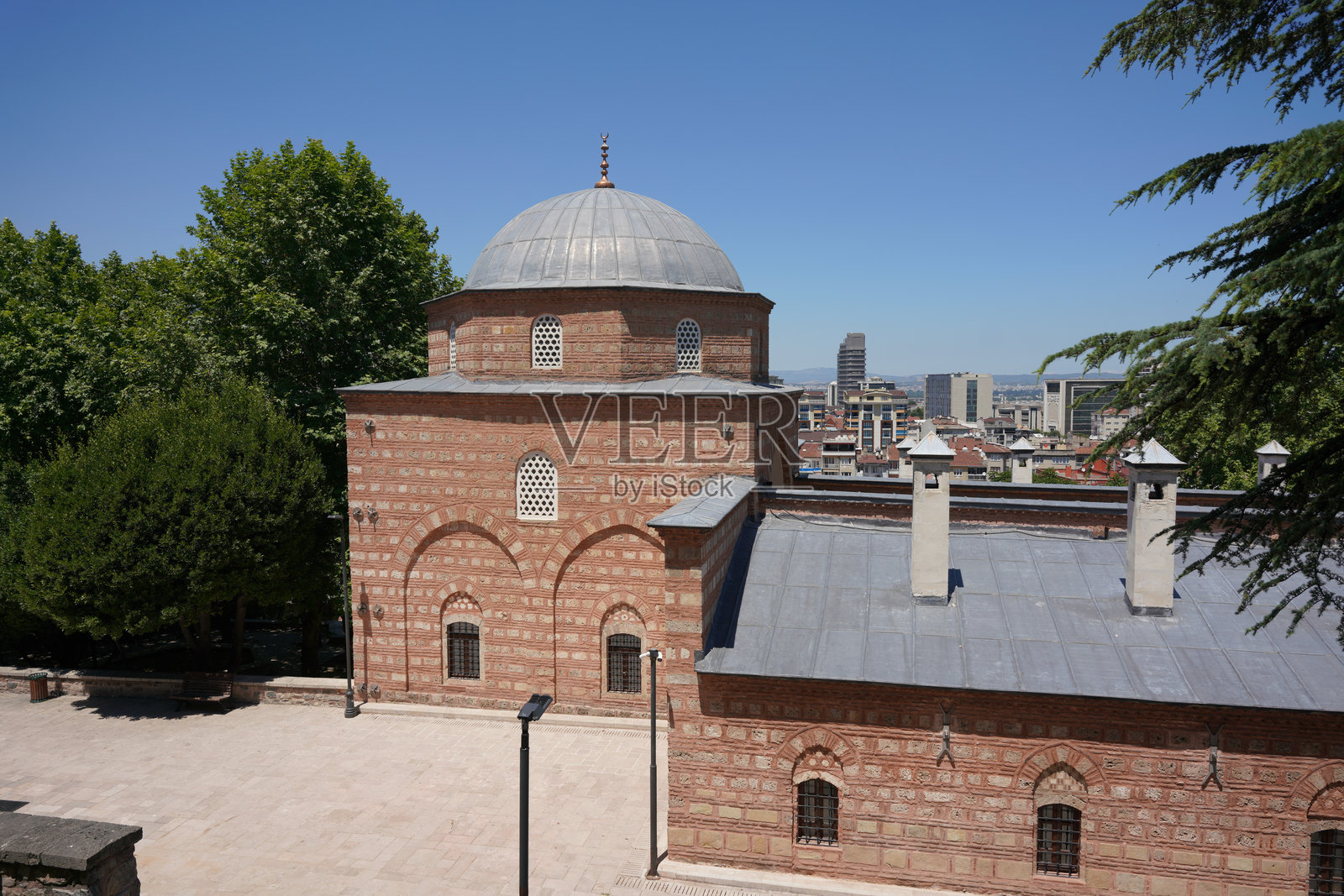 土耳其布尔萨的耶尔德勒姆·贝亚齐特墓照片摄影图片