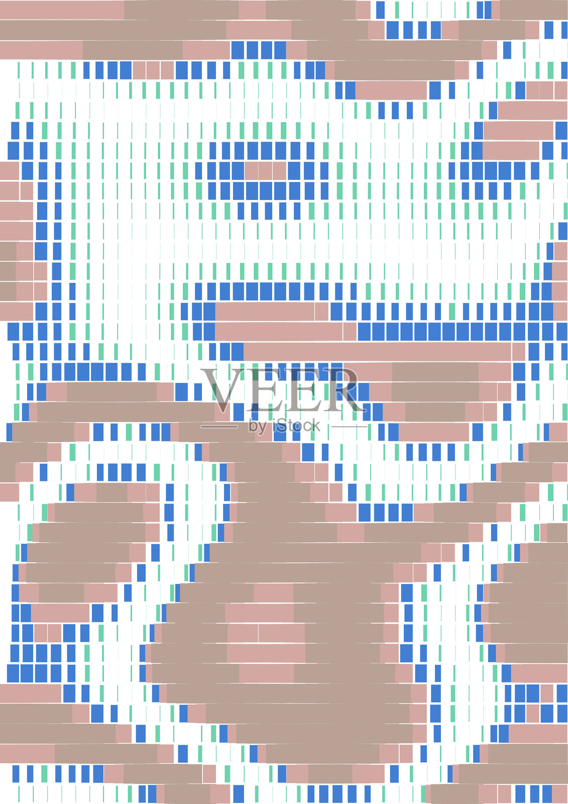 生动的马赛克插画图片素材