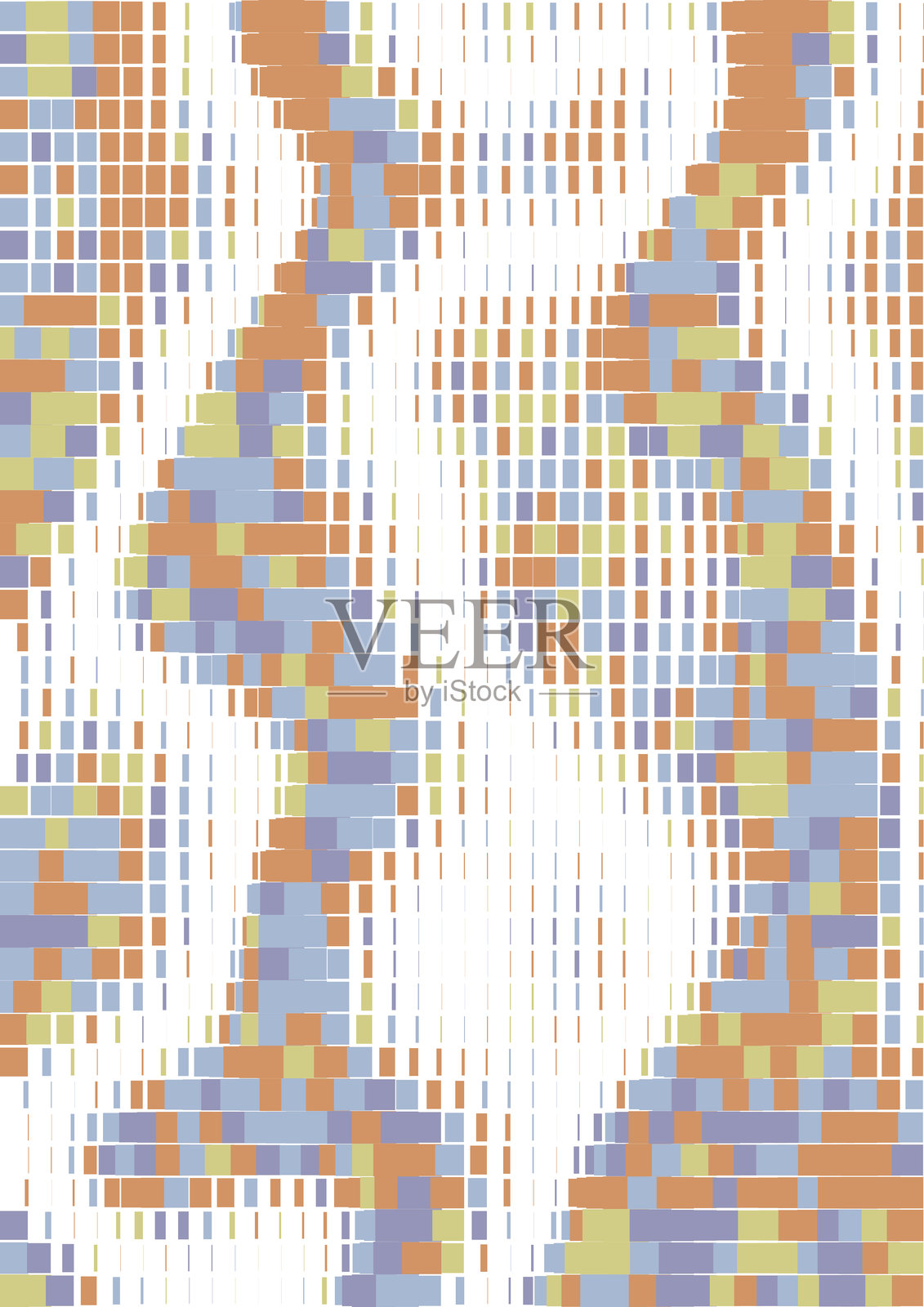 生动的马赛克插画图片素材