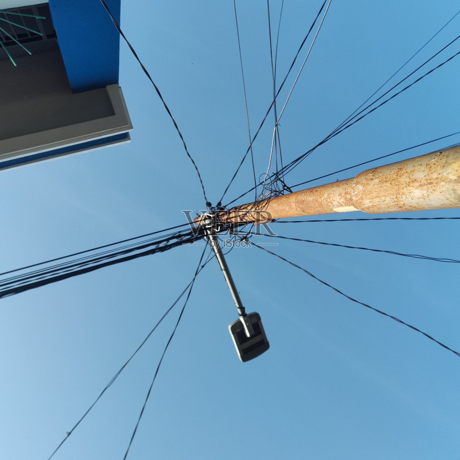 电力杆照片摄影图片