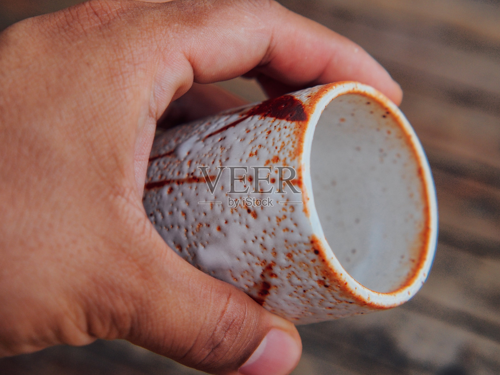 古老的复古茶杯照片摄影图片